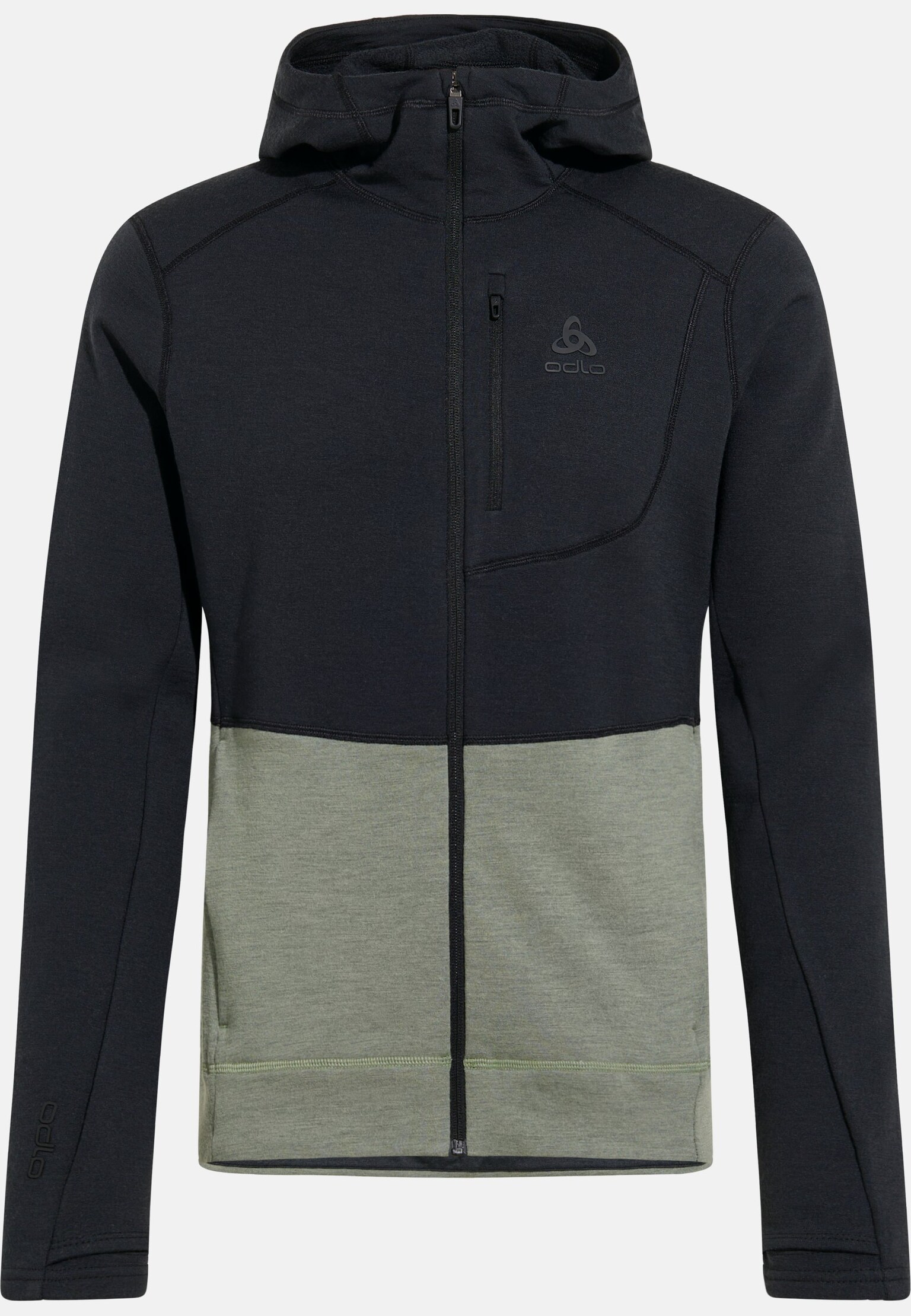 The Ascent Performance Wool X-Warm hoody