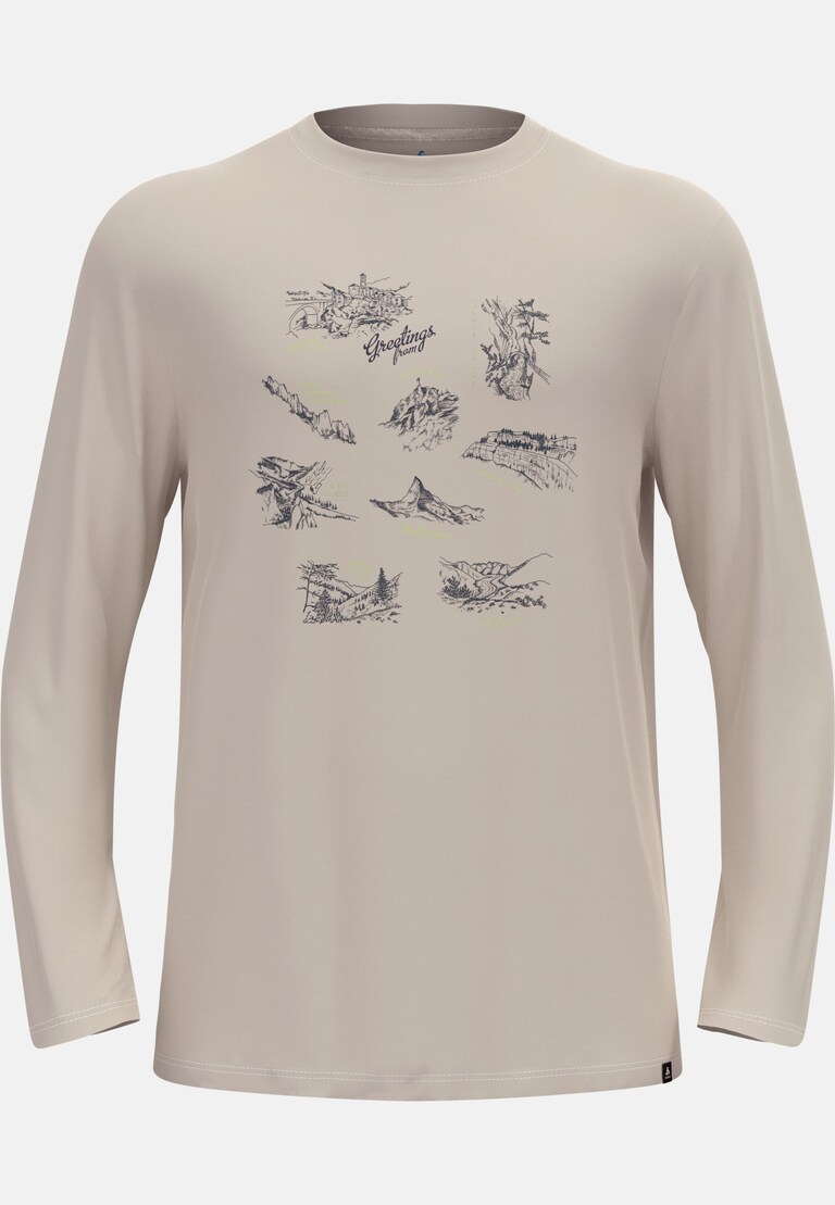 The Ascent merino 200 Swiss explorer long sleeve t-shirt