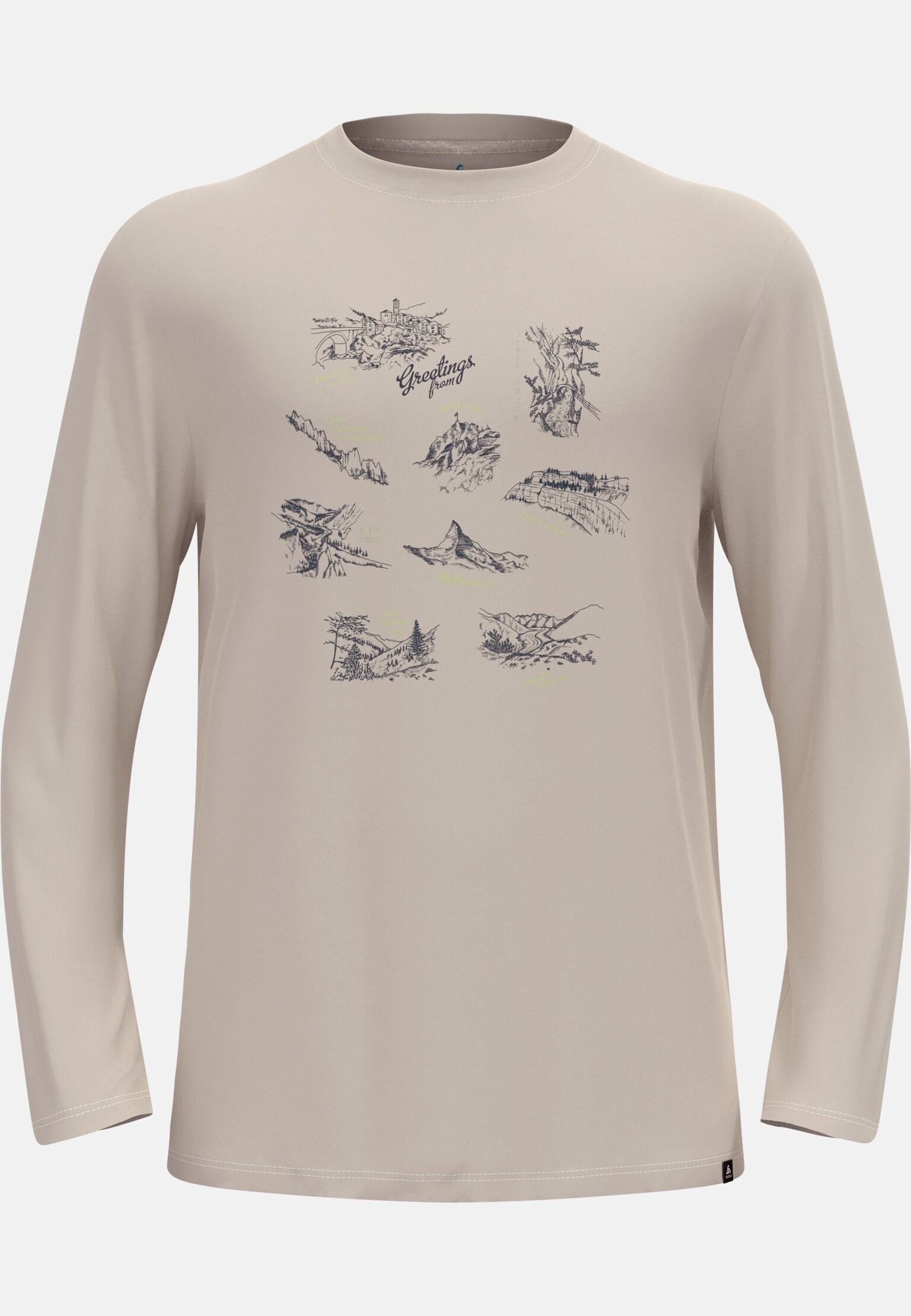 Ascent merino 200 Swiss Explorer longsleeve