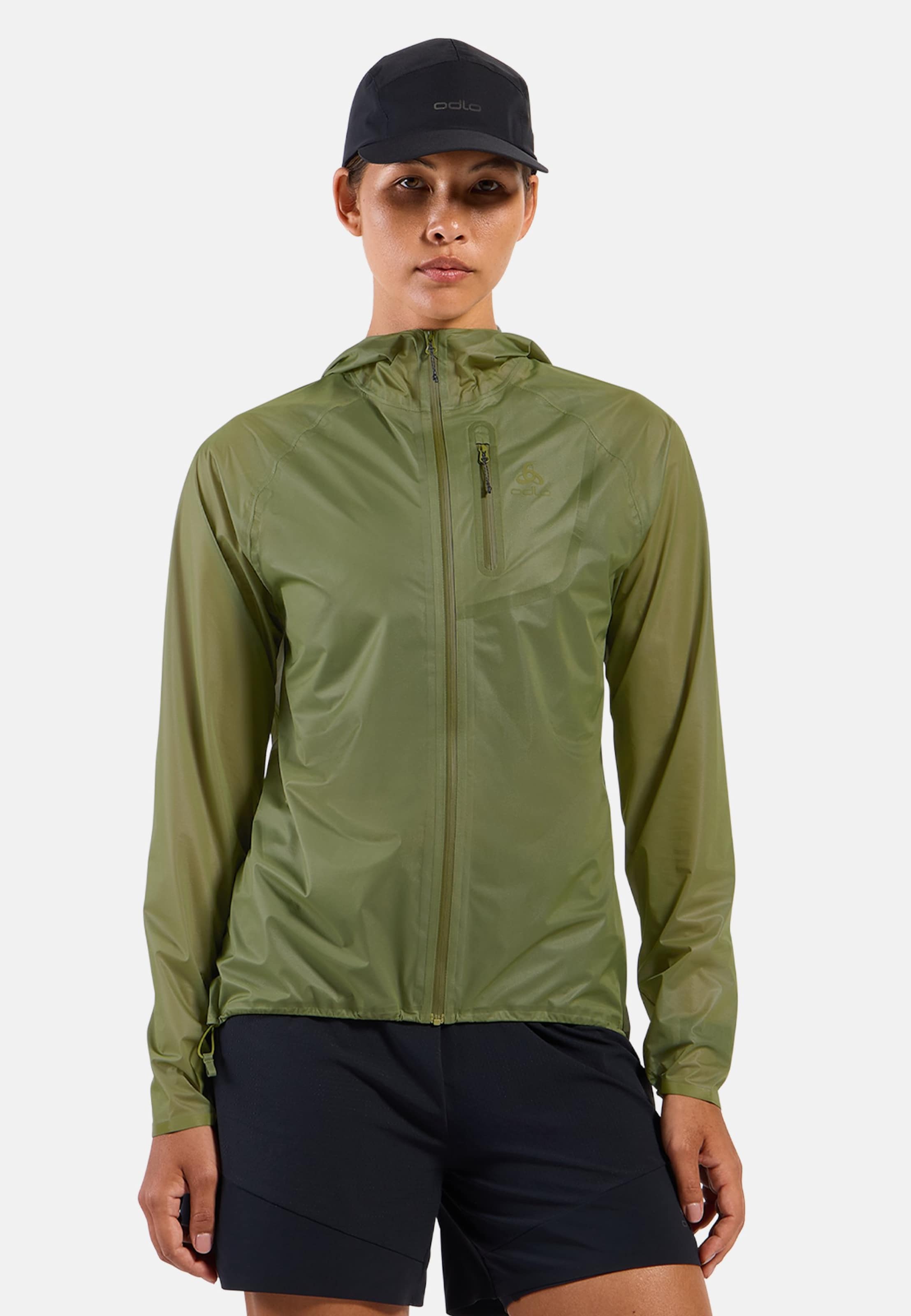 Odlo Zeroweight Dual Dry Waterproof Laufjacke für Damen - Trail Running, Running - , XL