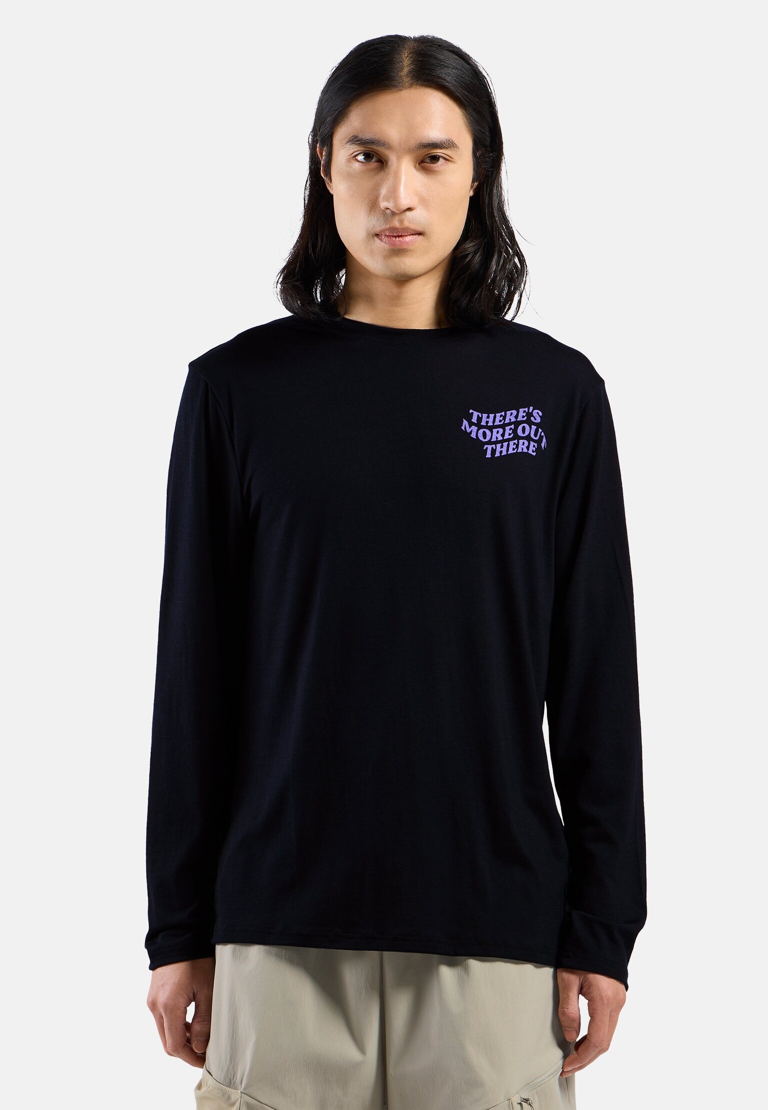 Ascent Merino 160 Langarmshirt mit TMOT-Print