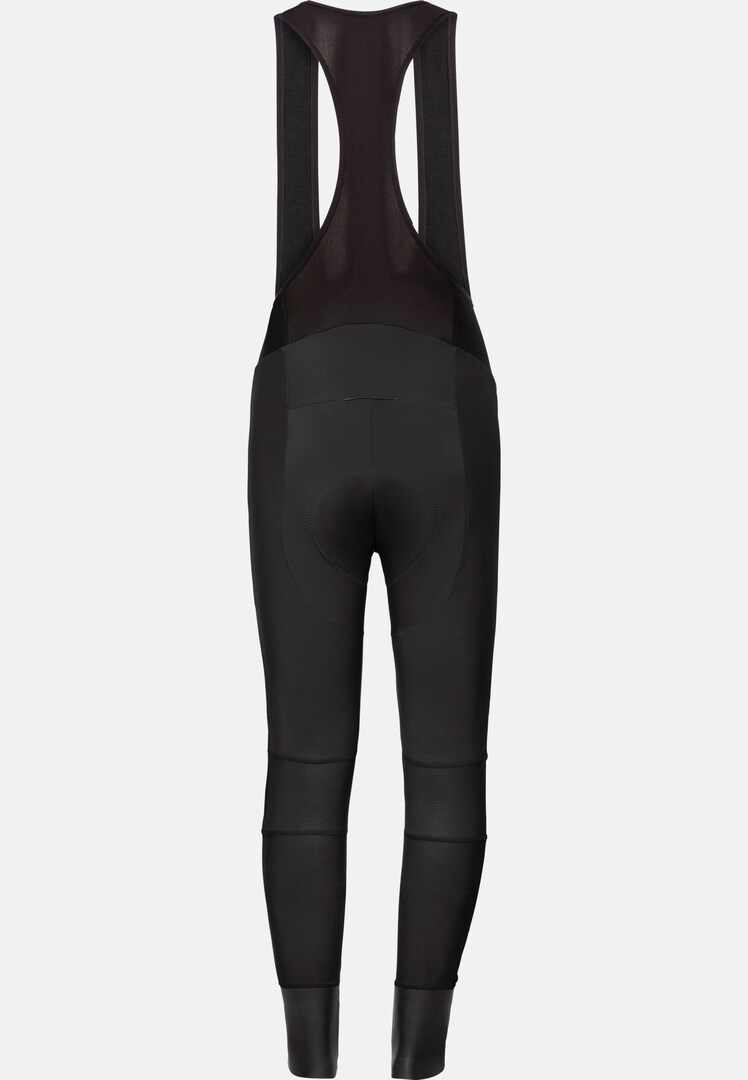 The Zeroweight Warm tights suspenders in black | Odlo