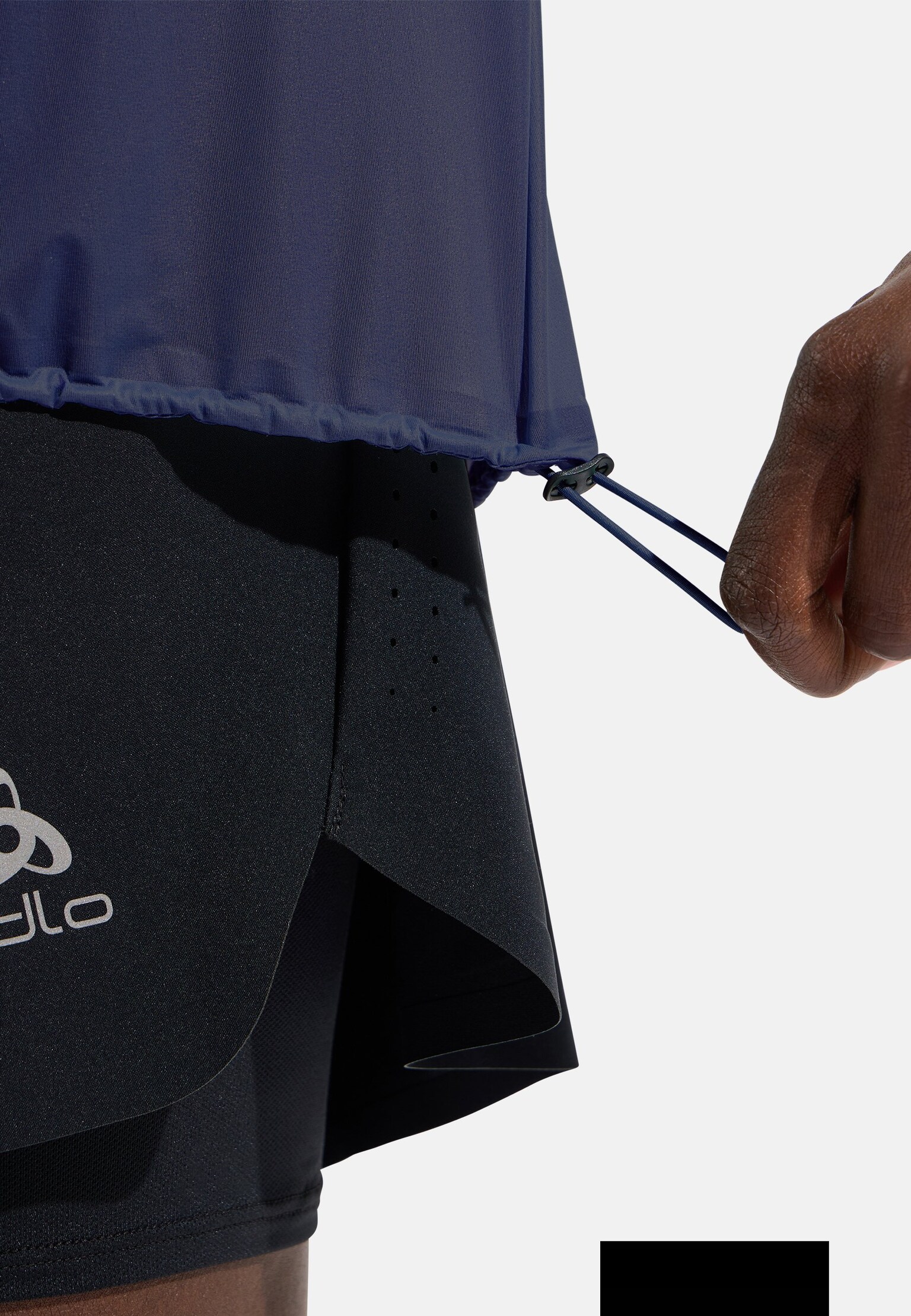 Wasserdichte Zeroweight Dual Dry Performance Knit Laufjacke