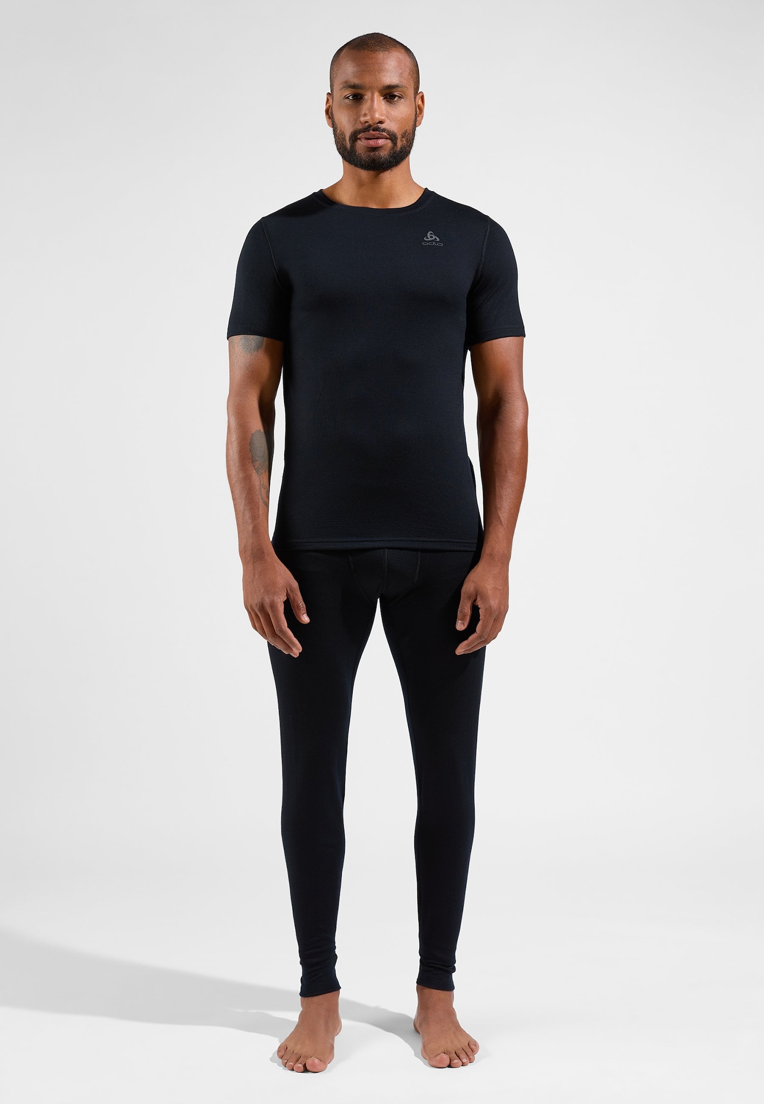 Base layer girocollo a maniche corte Natural Merino 200