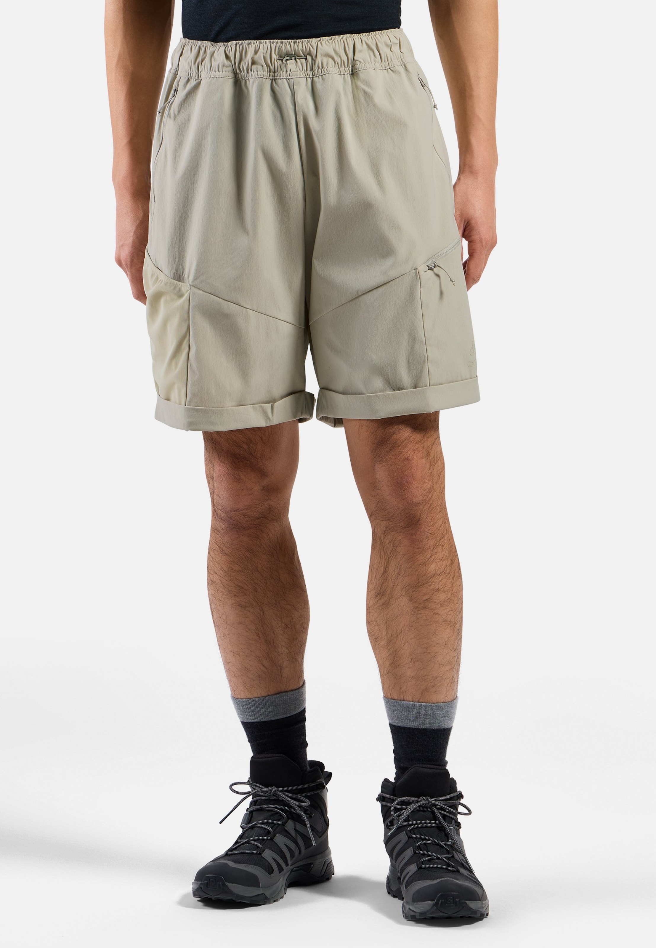 Odlo Essentials Cargoshorts für Herren, XXL, beige