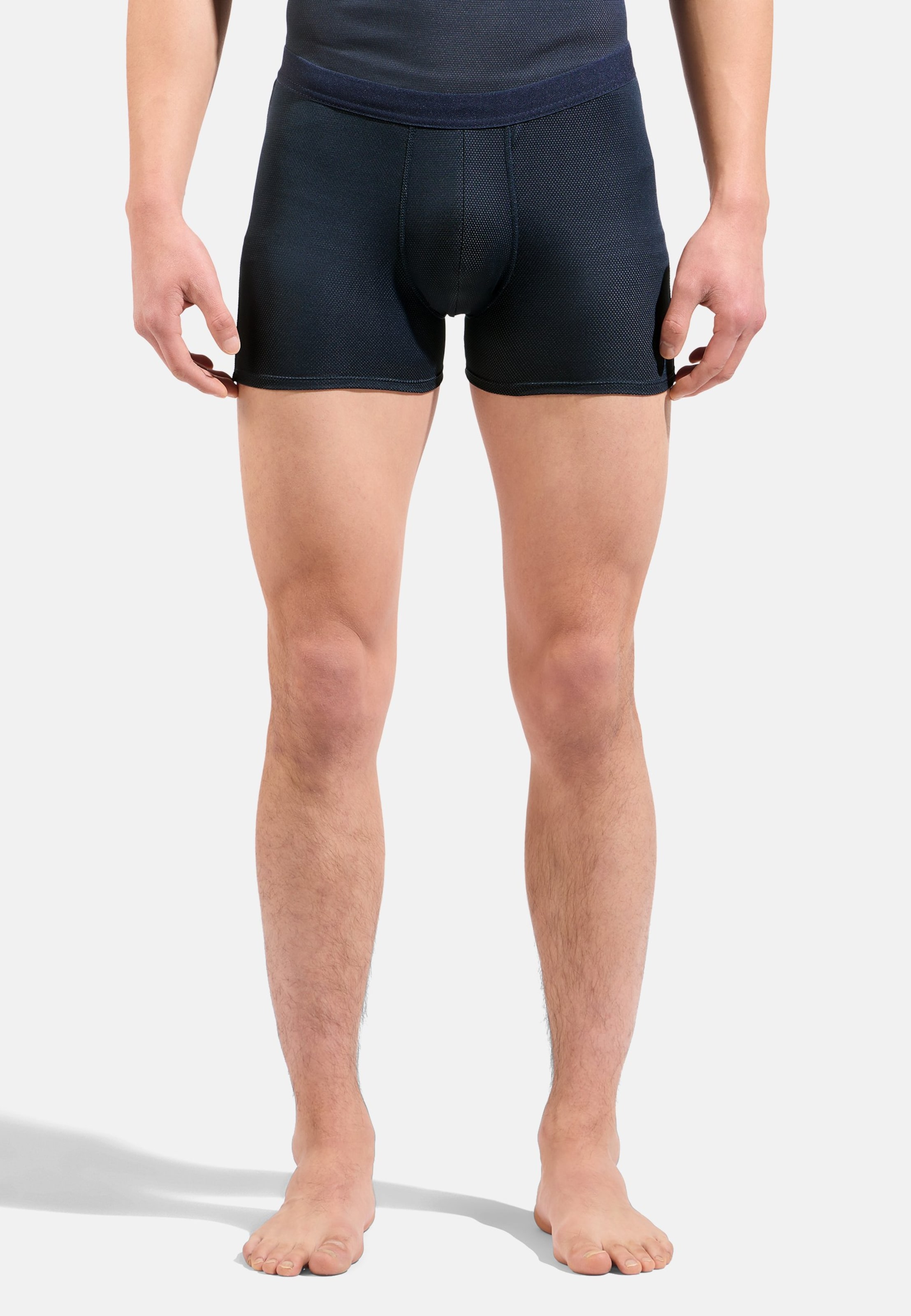 Odlo Active F-Dry Light Boxershorts für Herren, L, marineblau