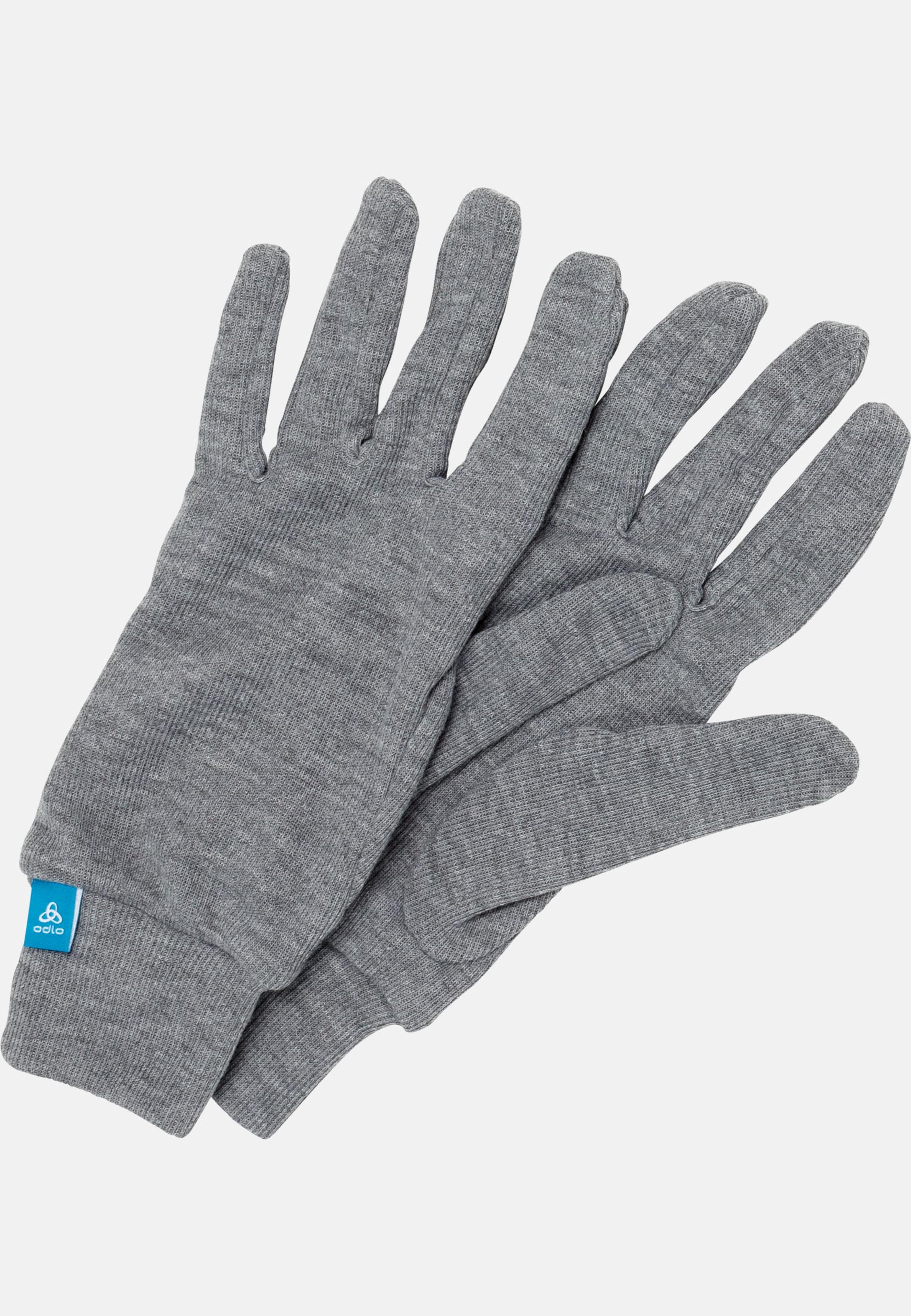 Odlo Active Warm Handschuhe für Kinder, L, grau