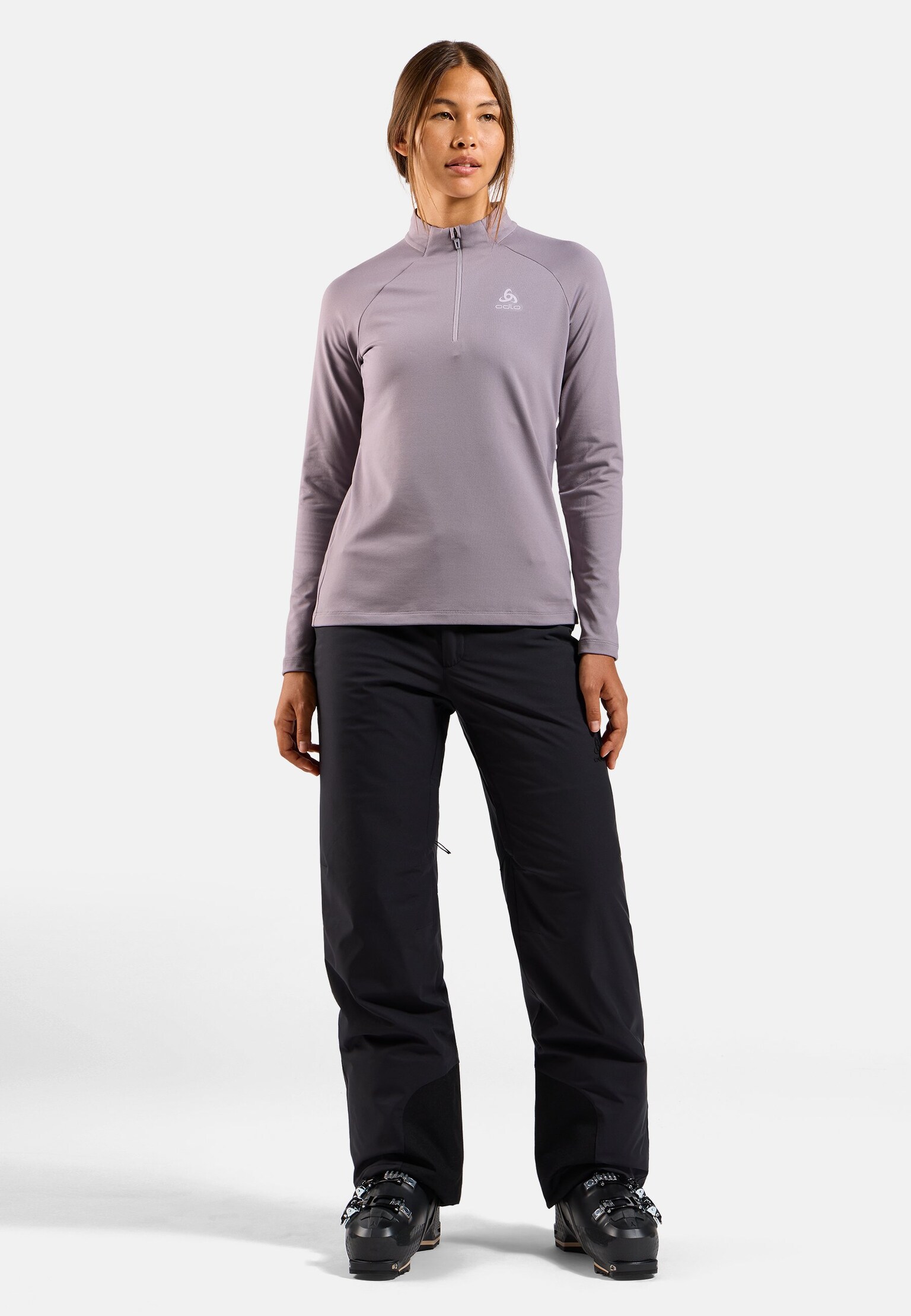 The Essentials Light half-zip mid layer