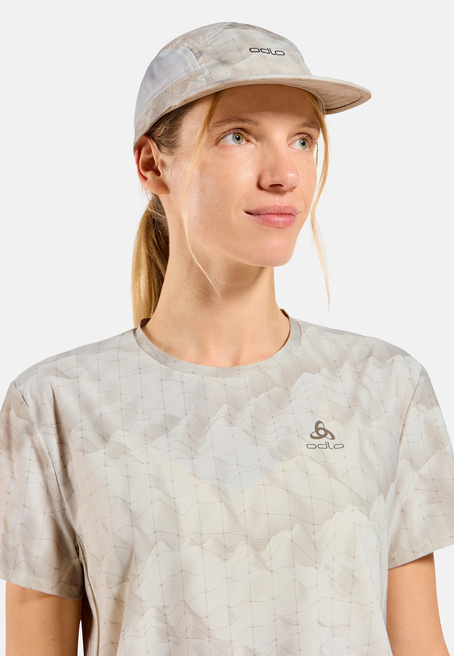 The Performance Light print running cap