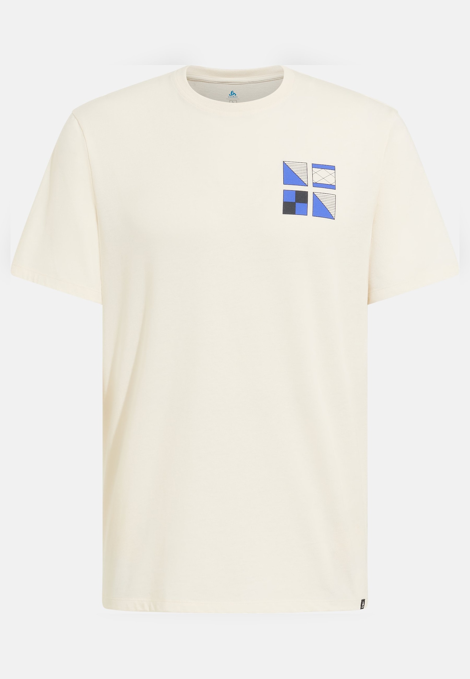 Cotton Blend Odlo Flags T-Shirt