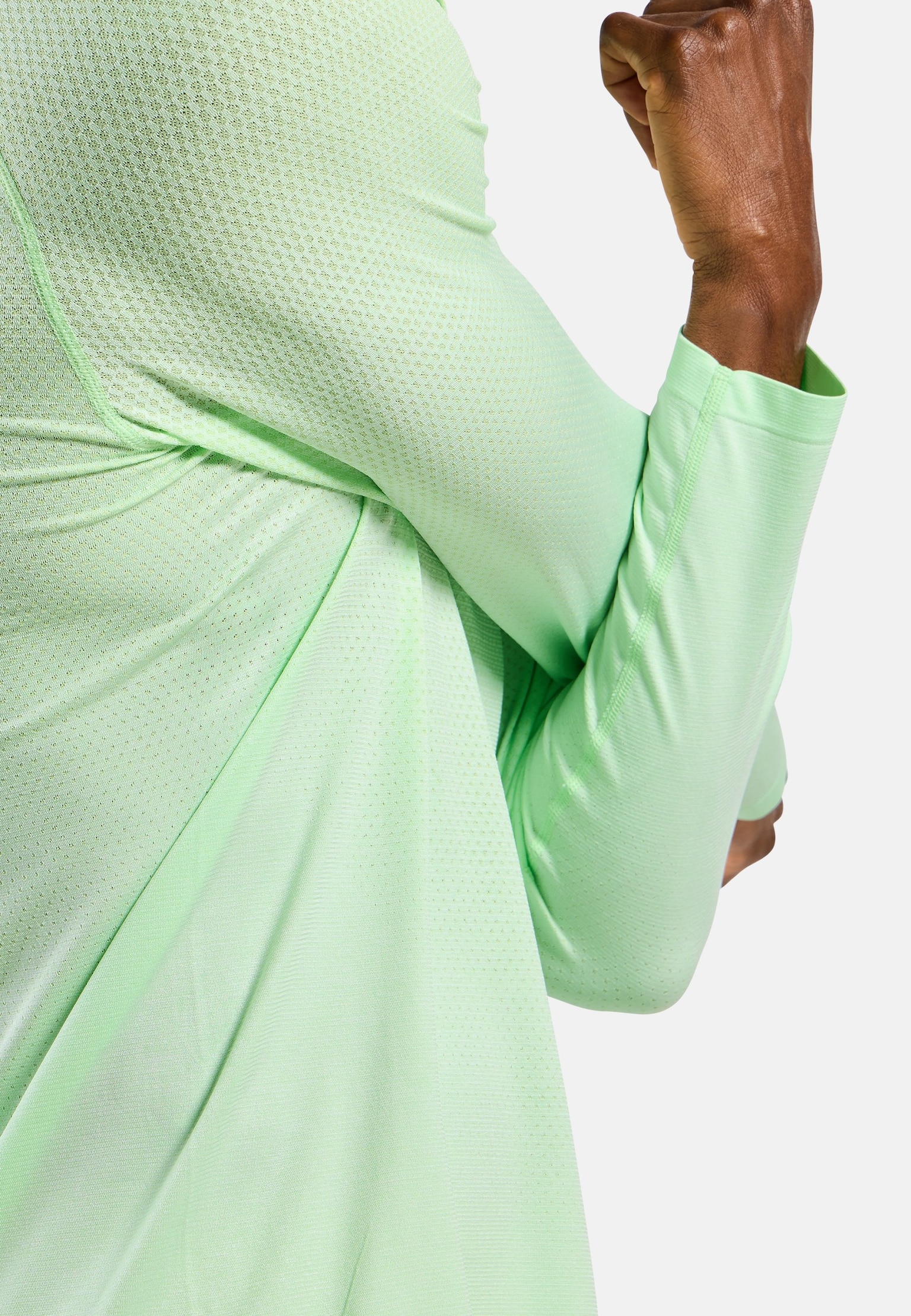 Essential Seamless Hardloop Shirt met Lange Mouwen