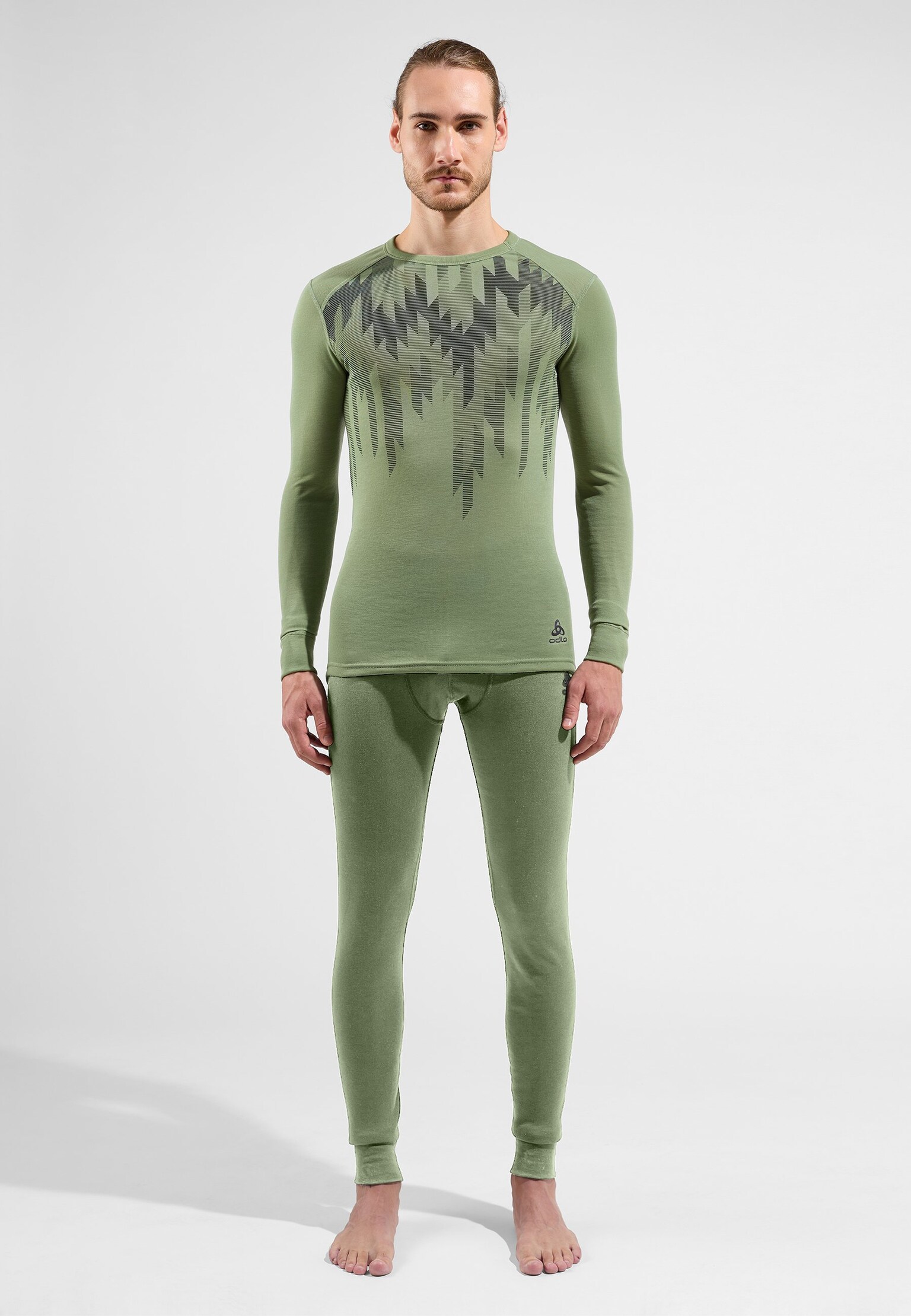 Base layer Active Warm a maniche lunghe con grafica