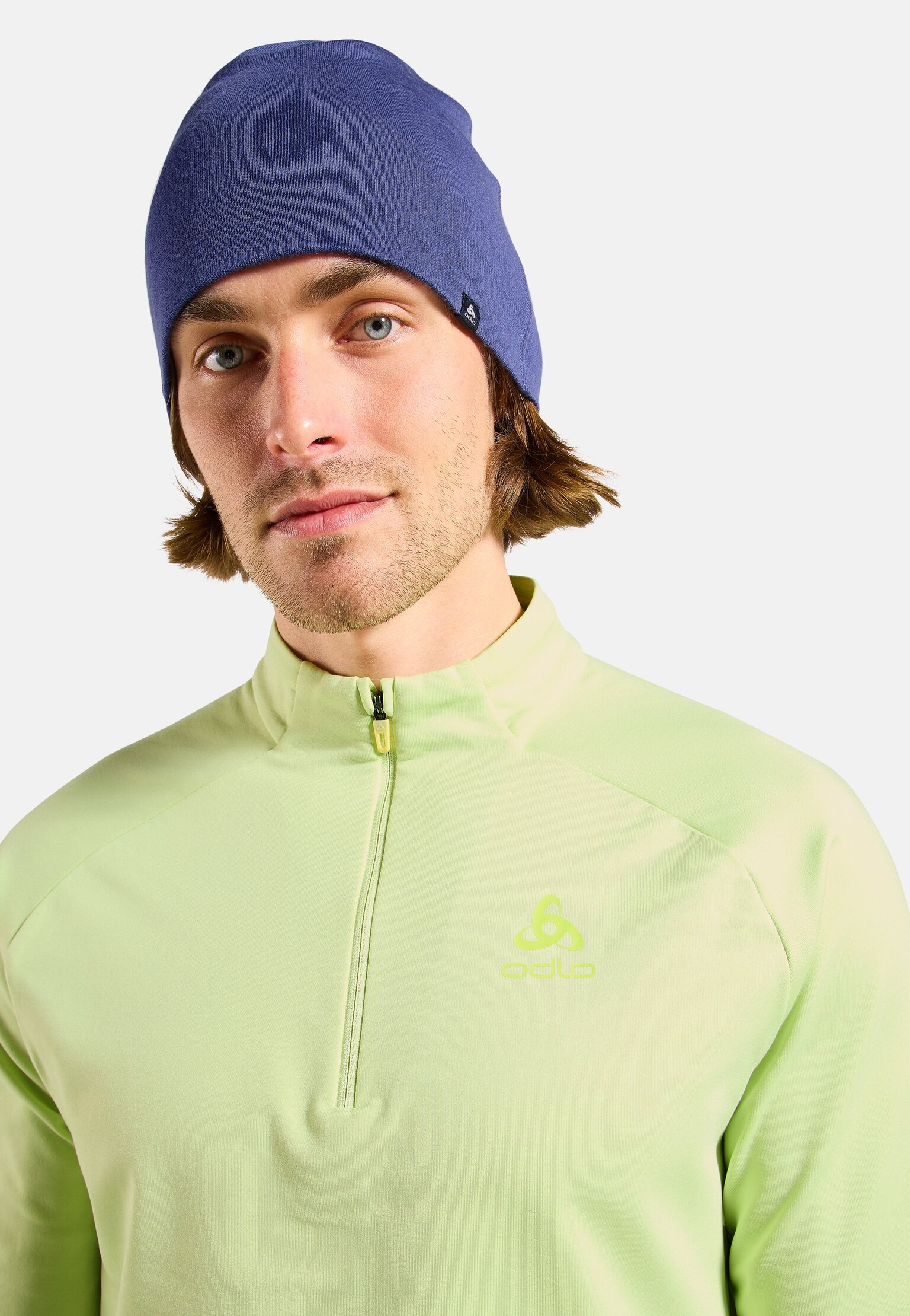The Essentials Light half-zip mid layer