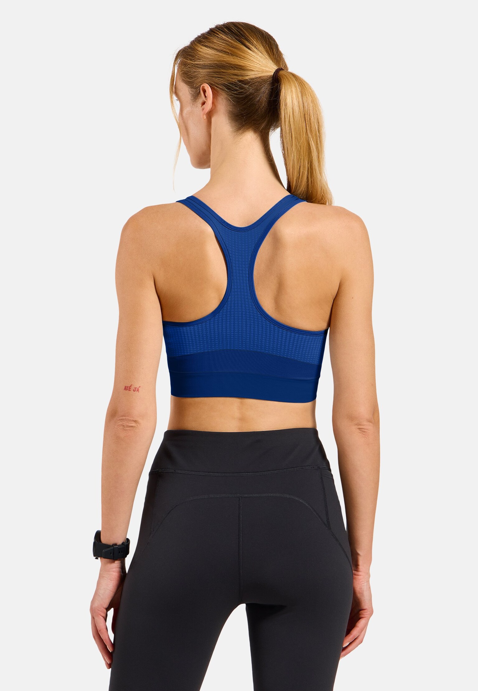 Reggiseno sportivo Seamless con zip a sostegno elevato