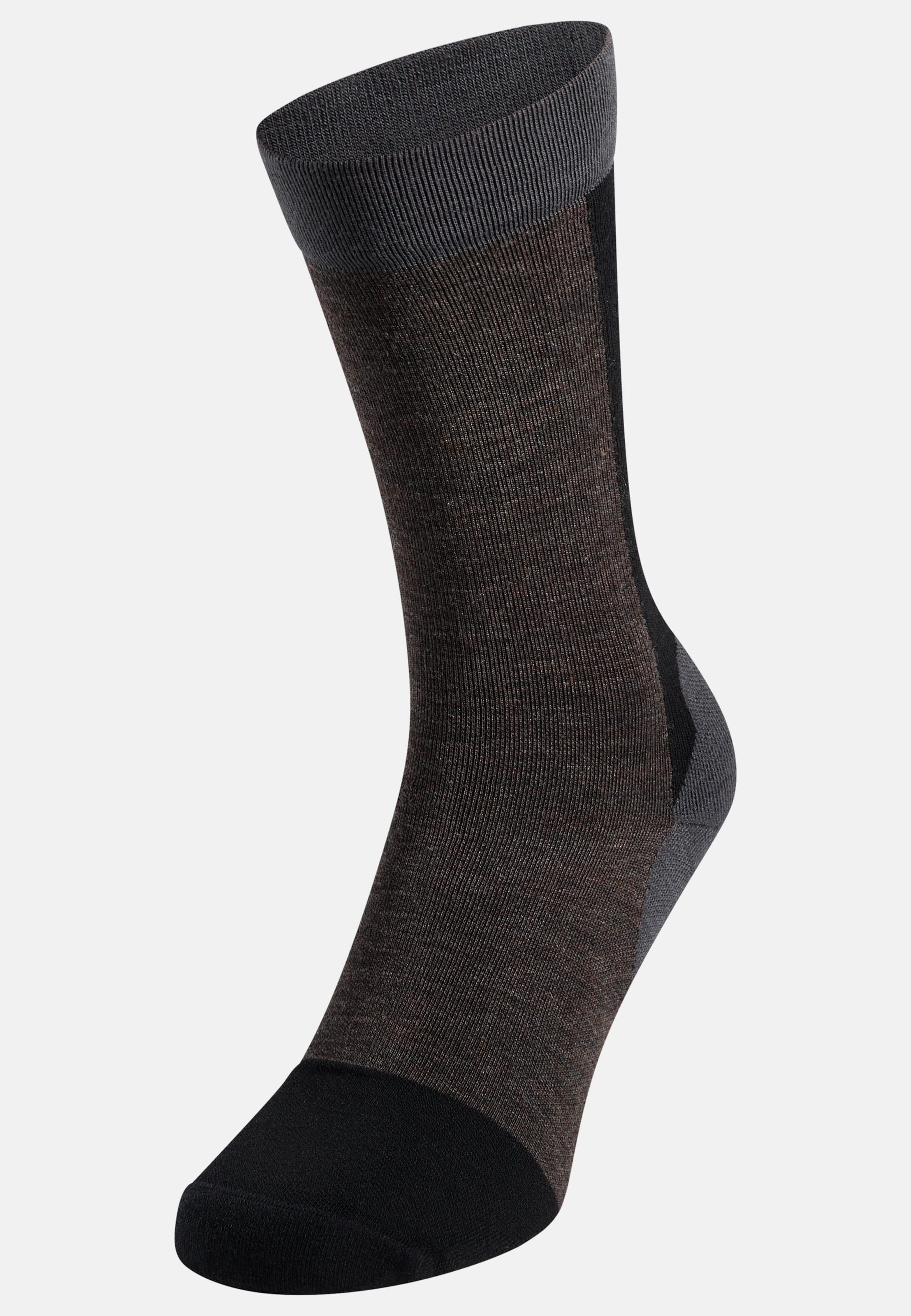Odlo Performance Wool Hike Crew-Socken - Wandern - braun, 39-41