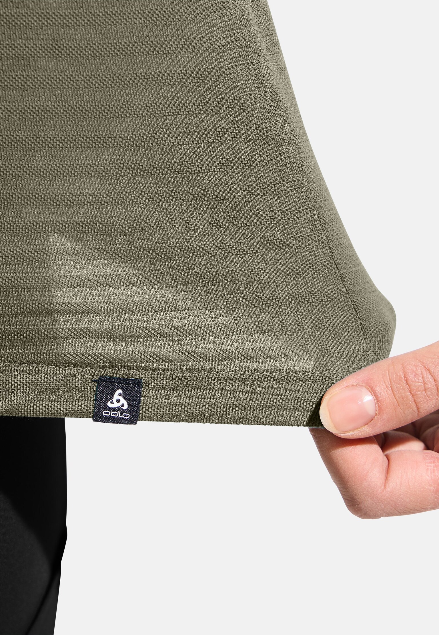 Ascent Poloshirt mit Naturfasern