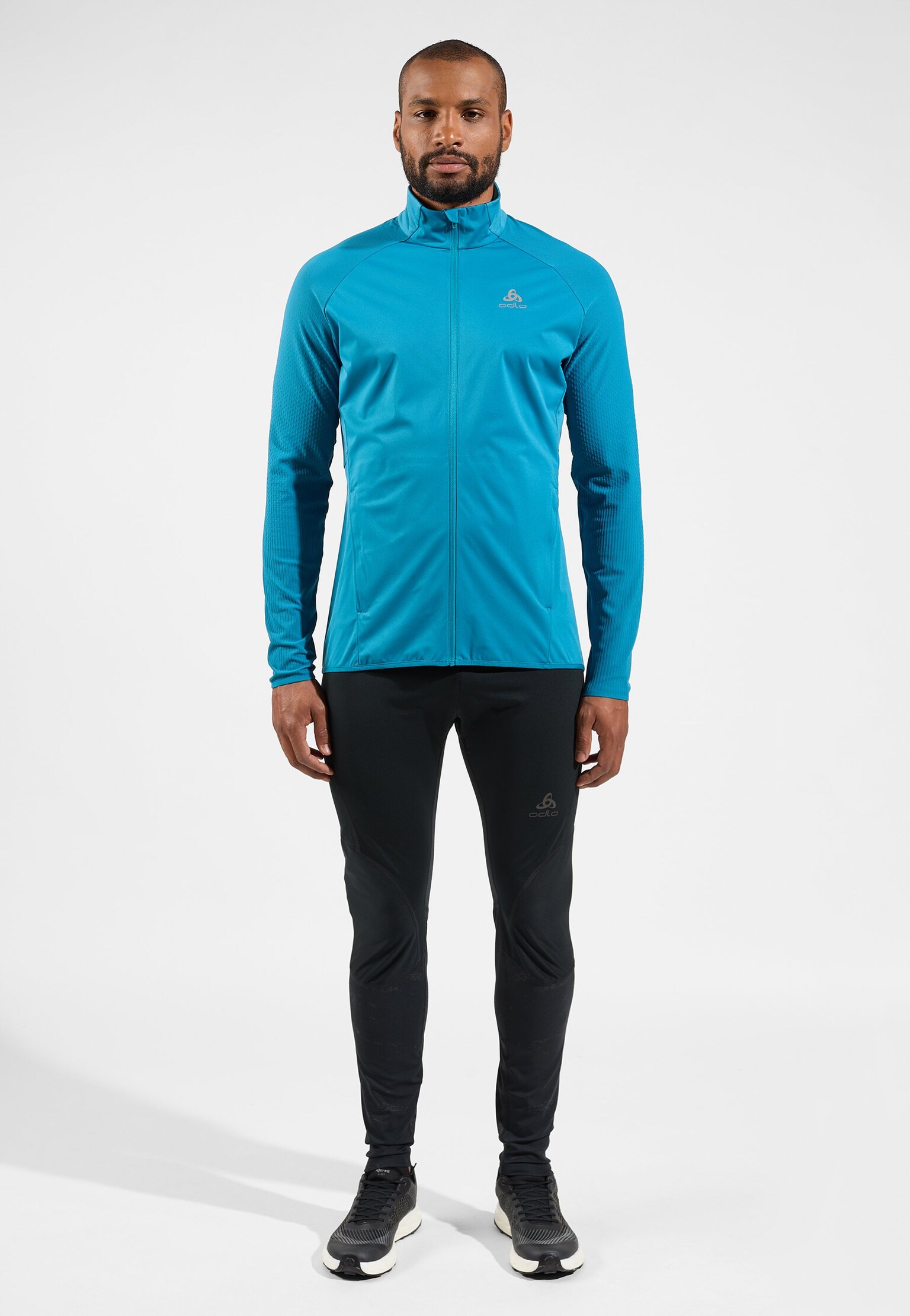 Zeroweight Warm hybrid løpejakke for menn