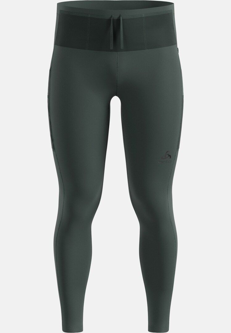 X-Alp Cargo Winter Running Tights in urban chic | Odlo