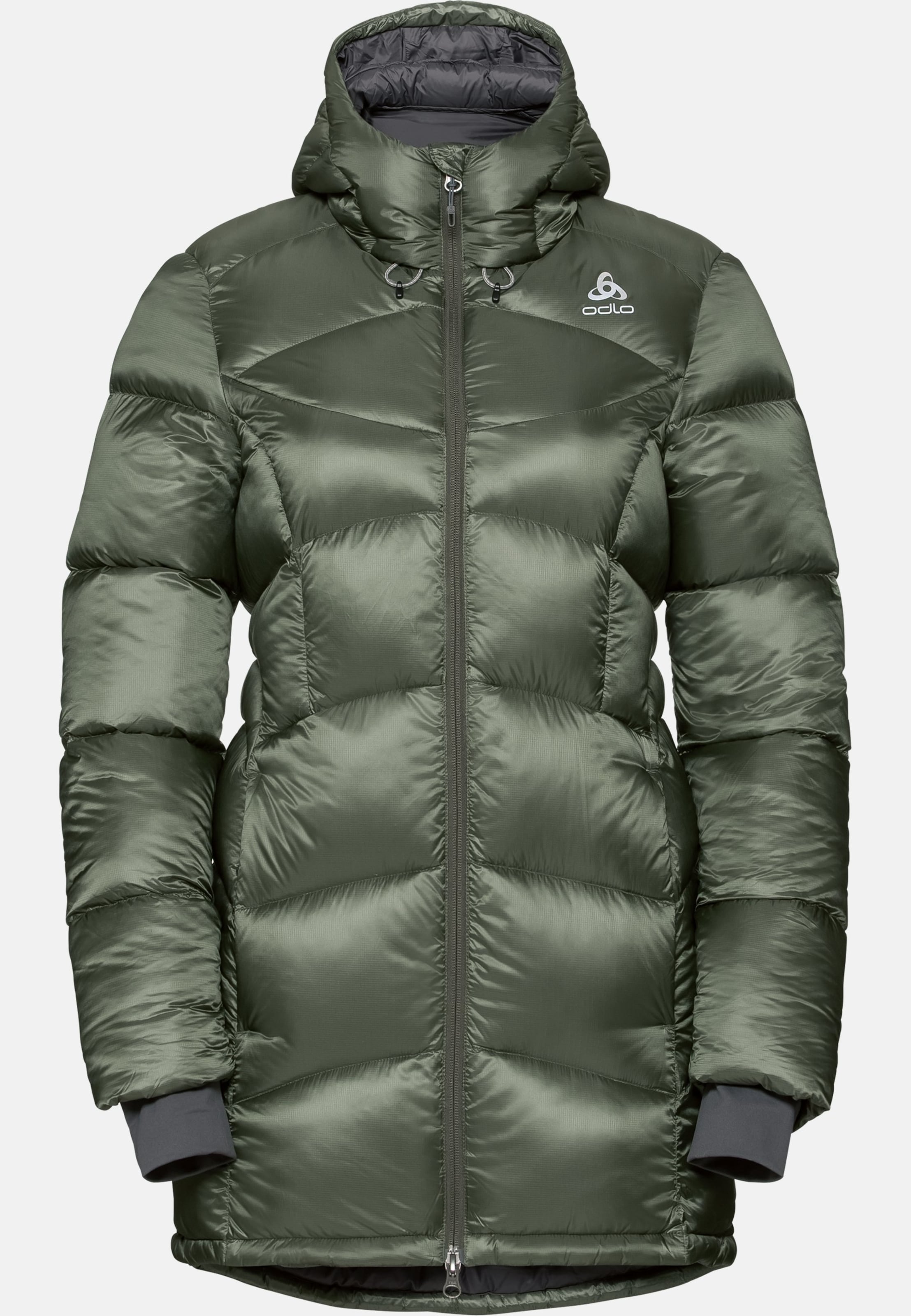 Odlo Cocoon S Parka für Damen, S, grün
