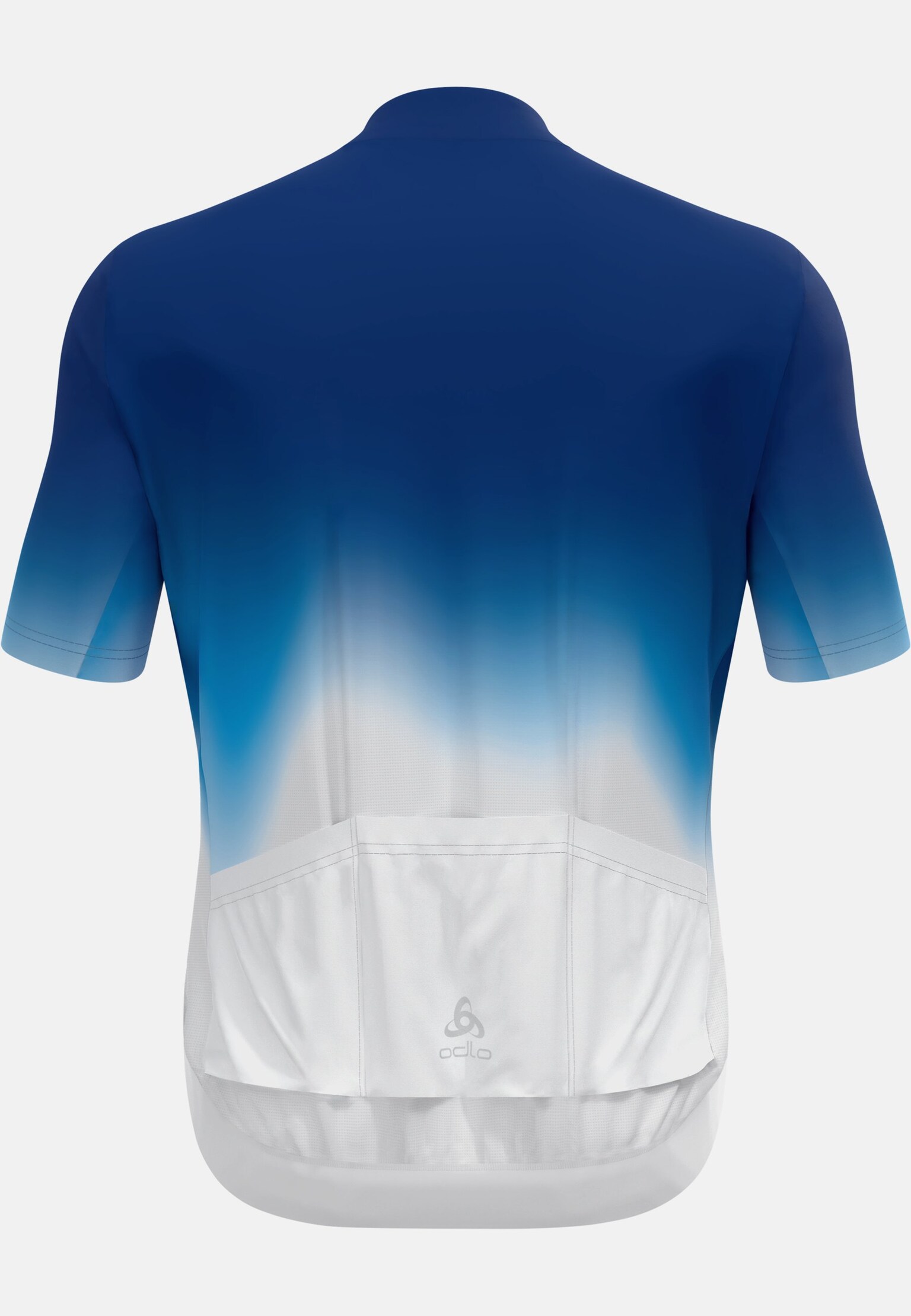 The Zeroweight Chill-Tec print short sleeve cycling jersey