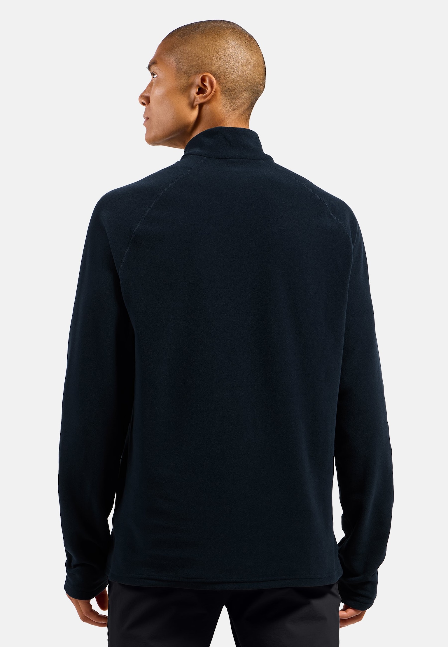 Mid layer Rigi con mezza zip