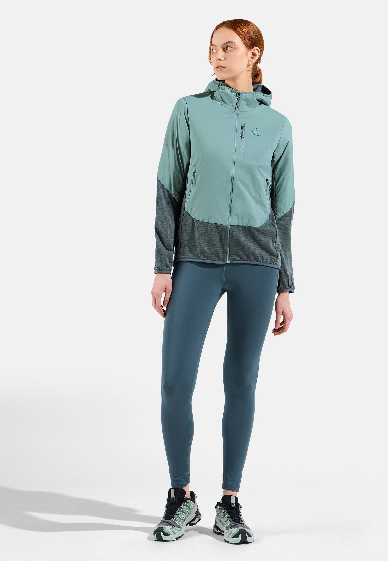 Isolierte Ascent Hybridjacke mit Wolle