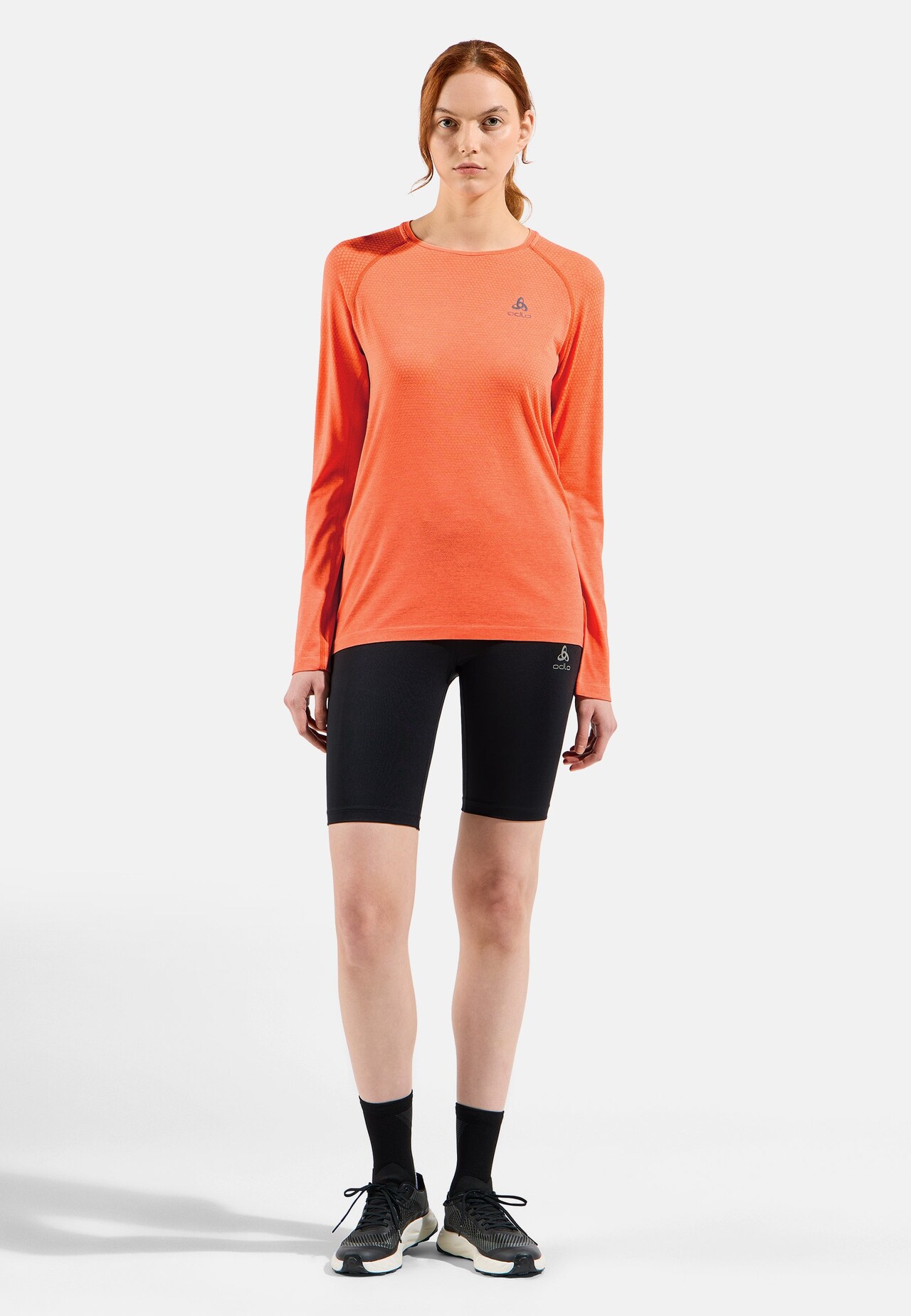 T-shirt manches longues de running Essential Seamless
