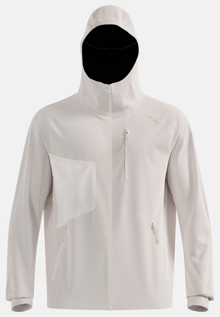 Zeroweight Windproof X Warm Cross-Country Jacket in Gardenia | Odlo