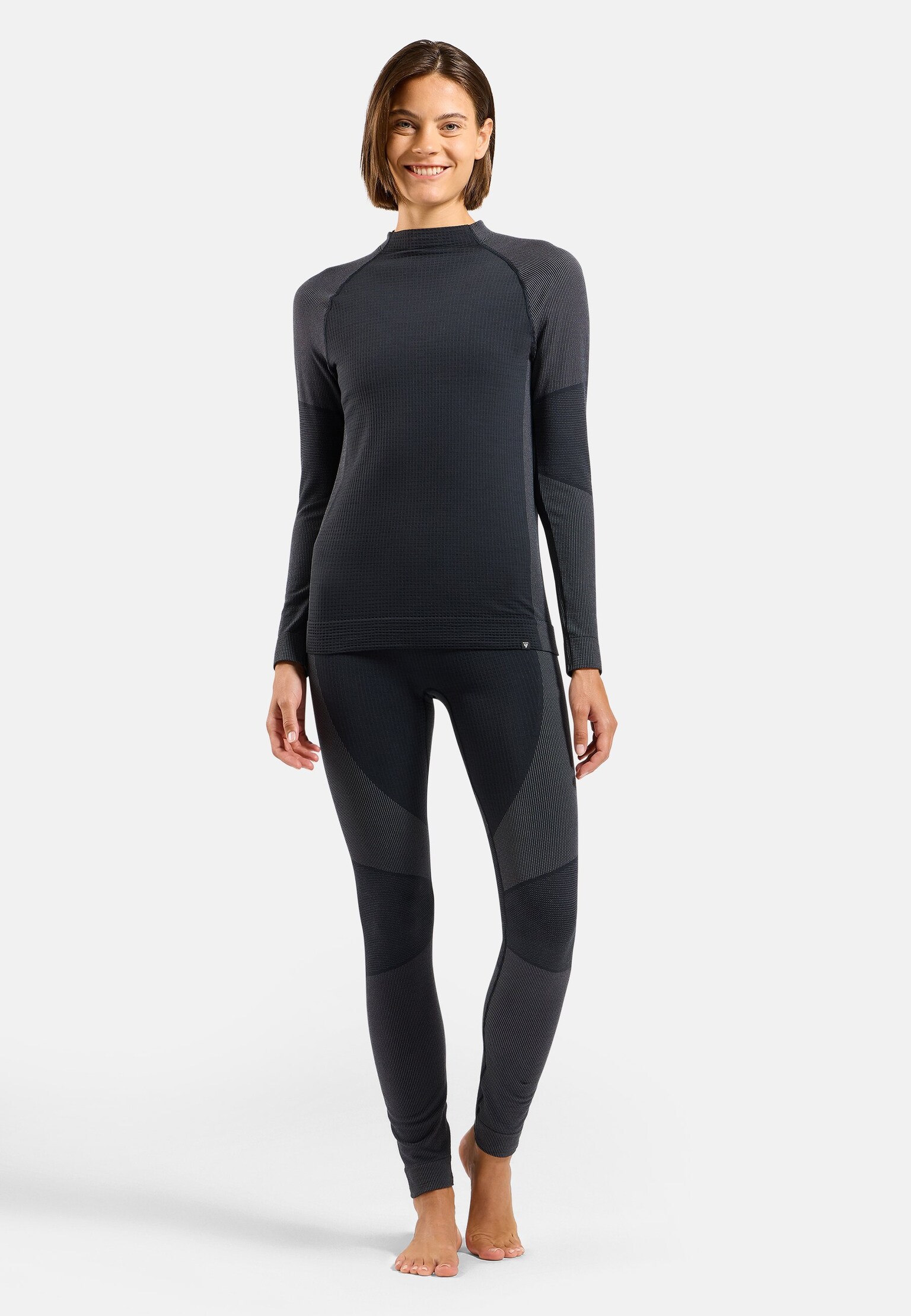 The Seamless Performance Wool full-length base layer bottoms