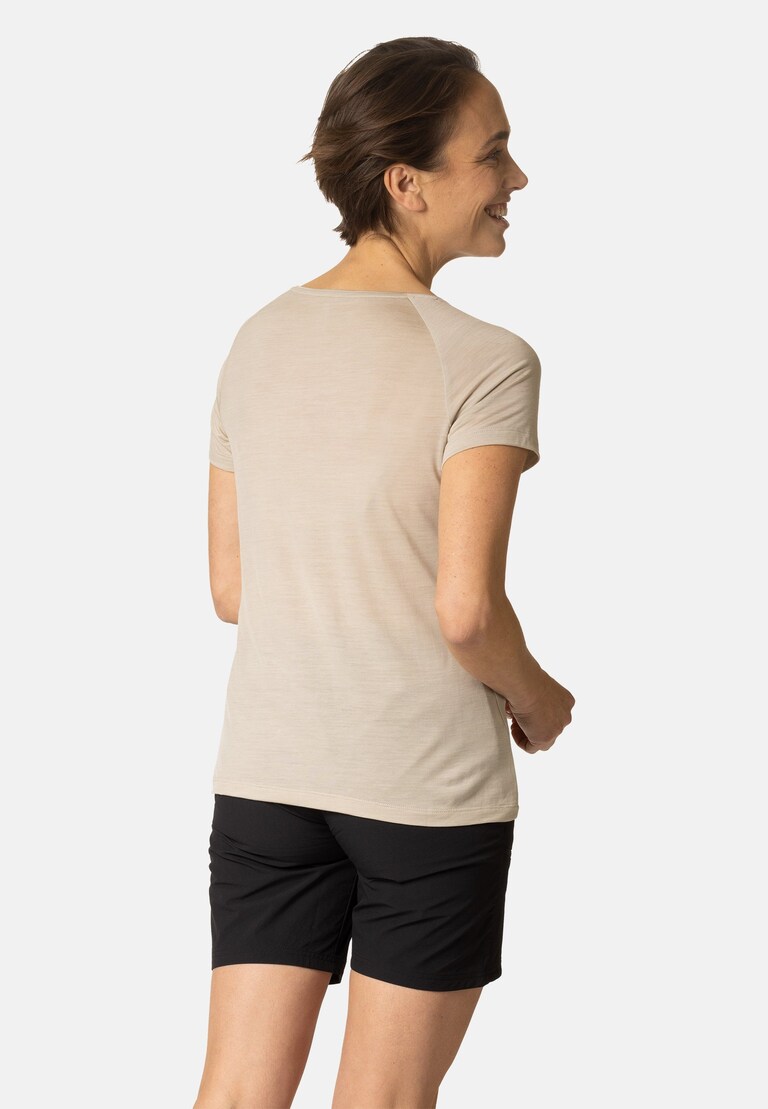 The Ascent Performance Wool 130 trees t-shirt