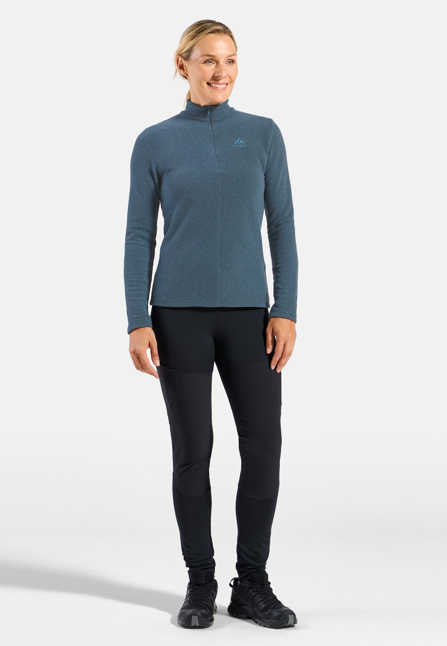 The women's Roy half-zip mid layer