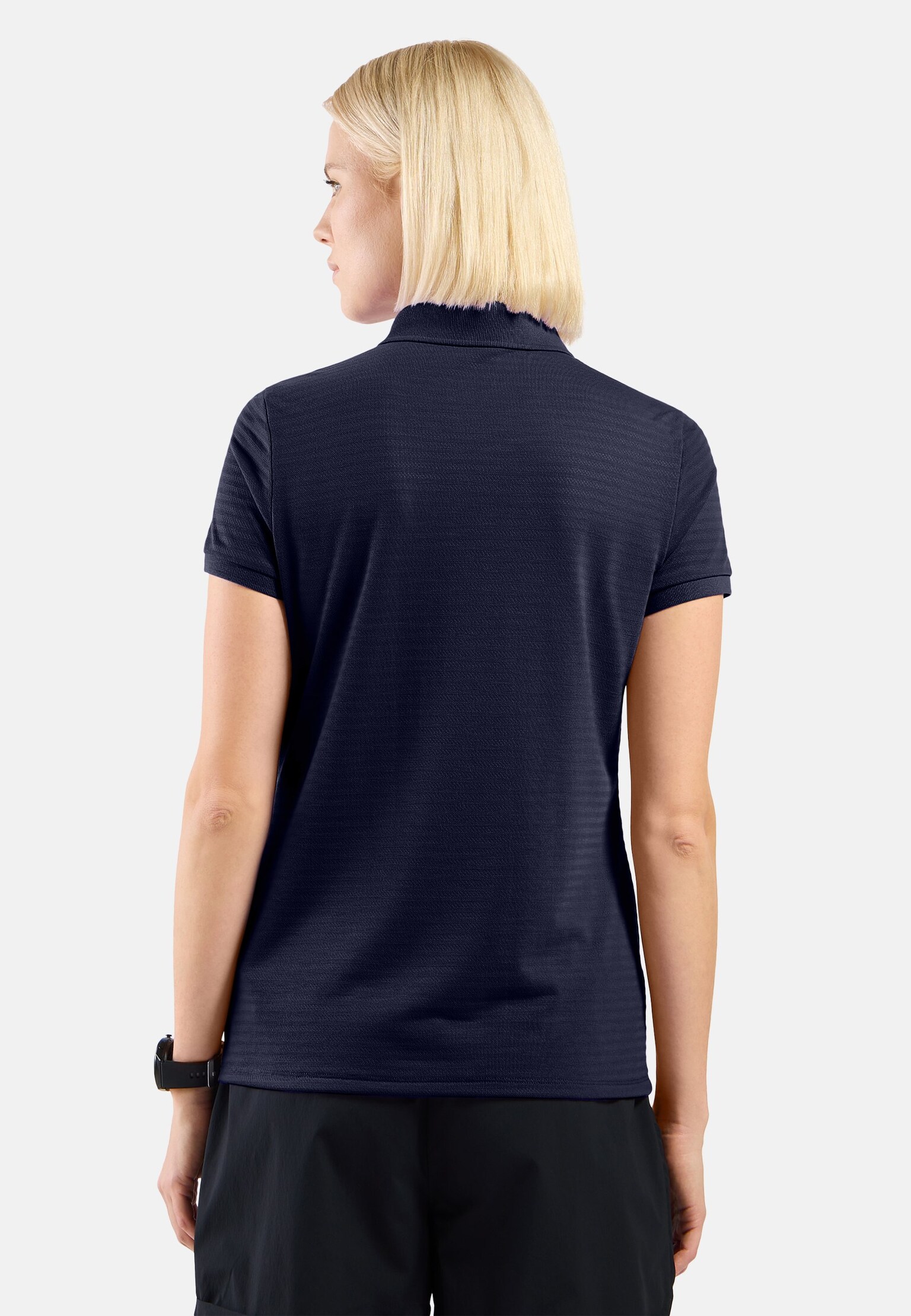 Ascent Poloshirt mit Naturfasern