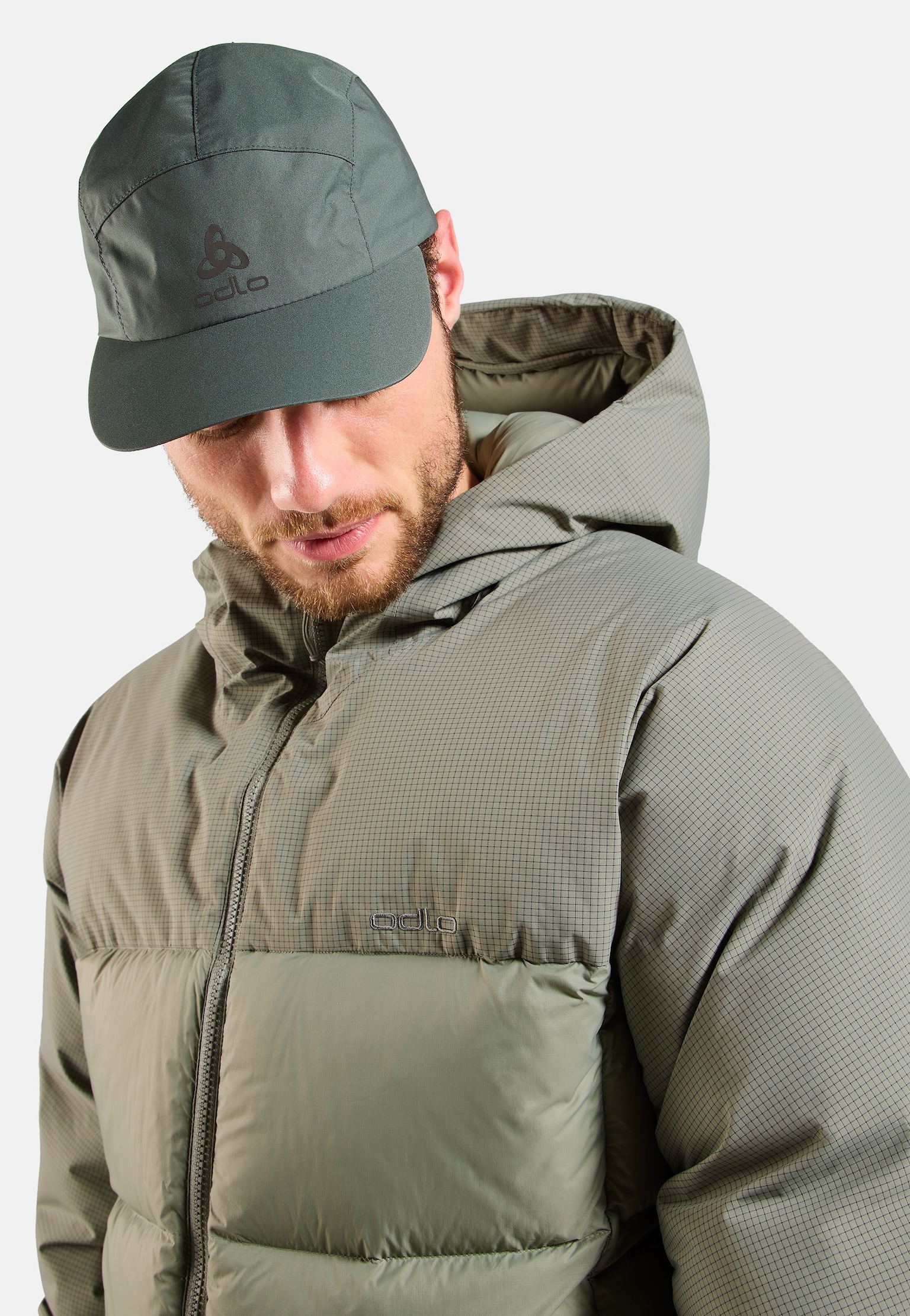 Down Hooded Insulated Jacket