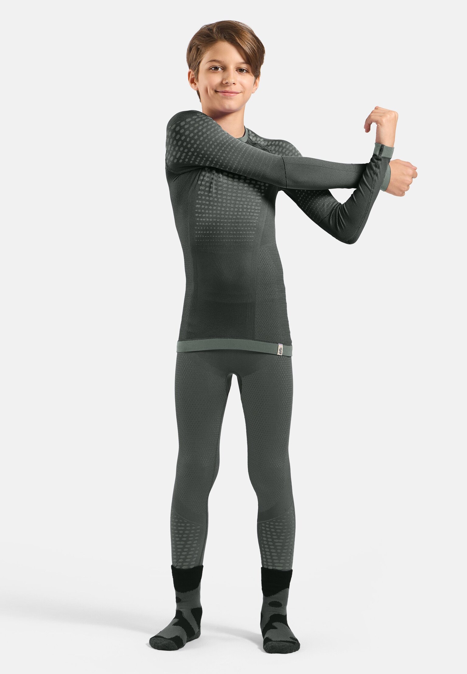 T-shirt à manches longues Performance Warm kids' pour enfant