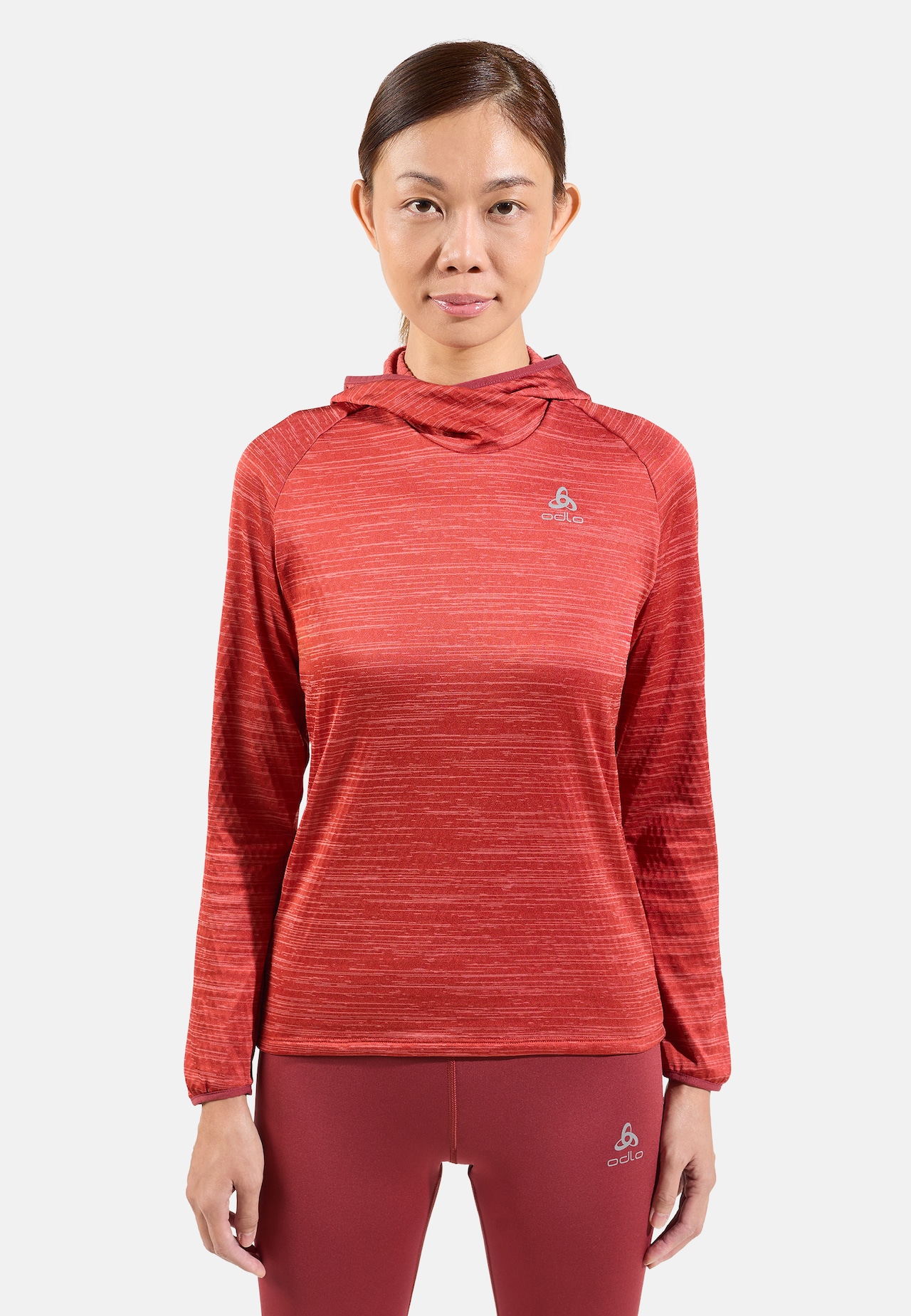 Haut à capuche de running Essential Thermal
