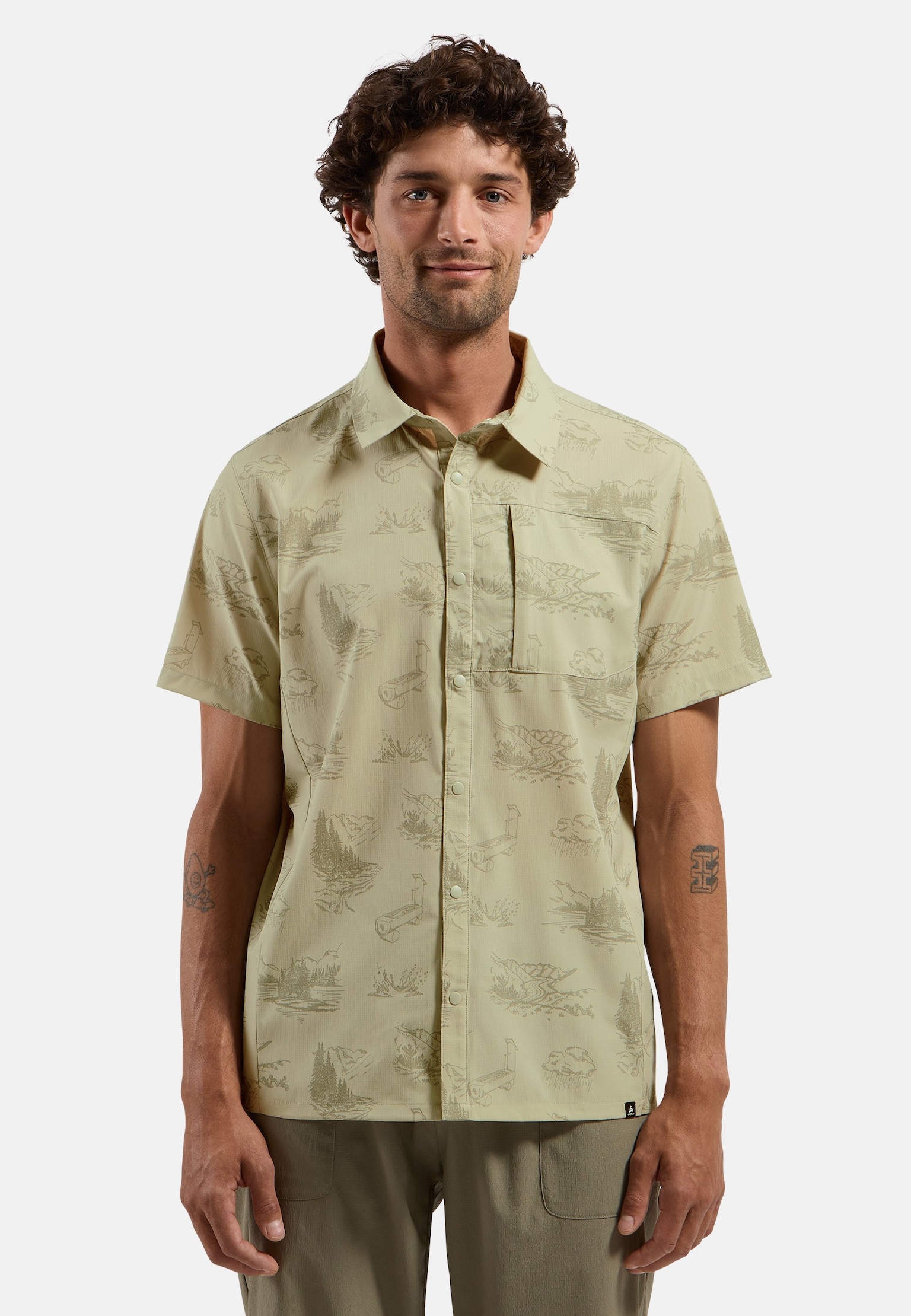 Essential Print Short-Sleeve Shirt