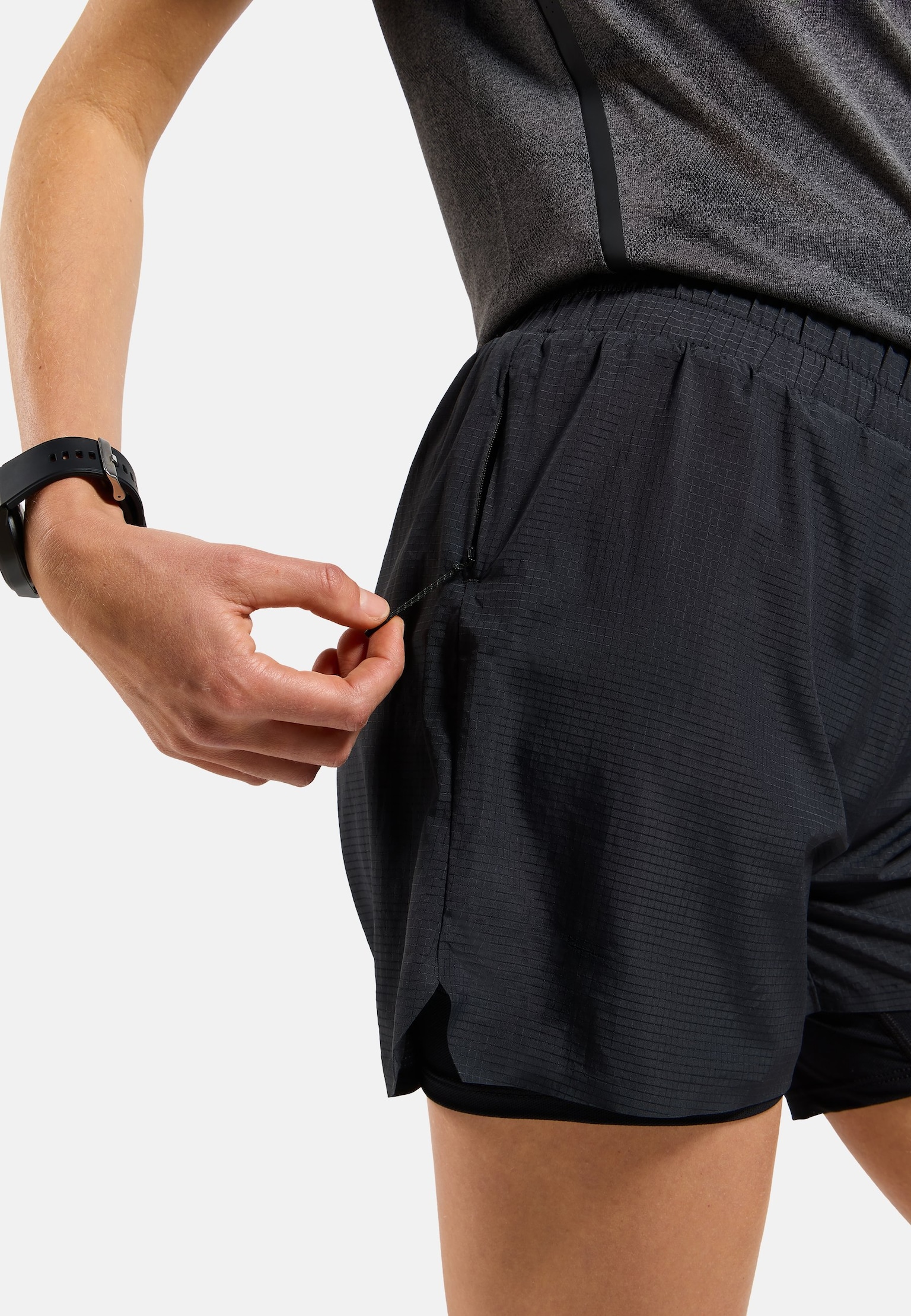 Zeroweight 3-tommer 2-i-1 løpeshorts 2.0