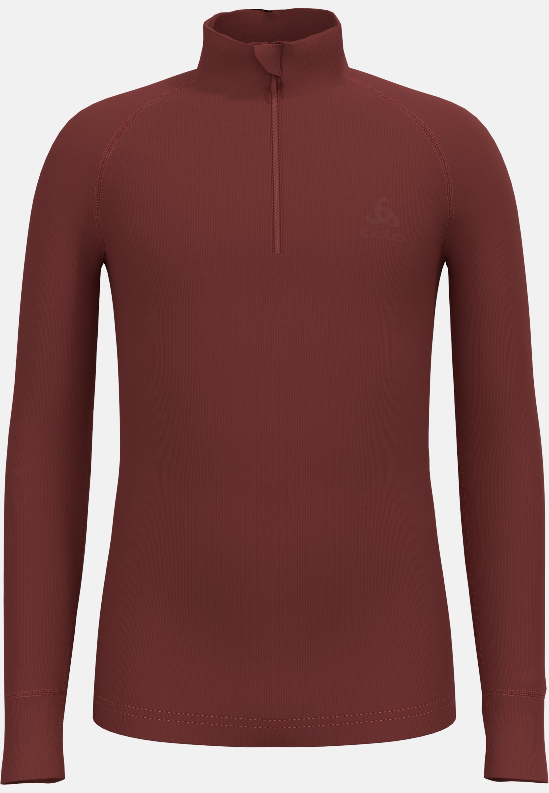 Odlo Active Warm Base-Layer-Shirt mit Halbreissverschluss für Kinder, 104,