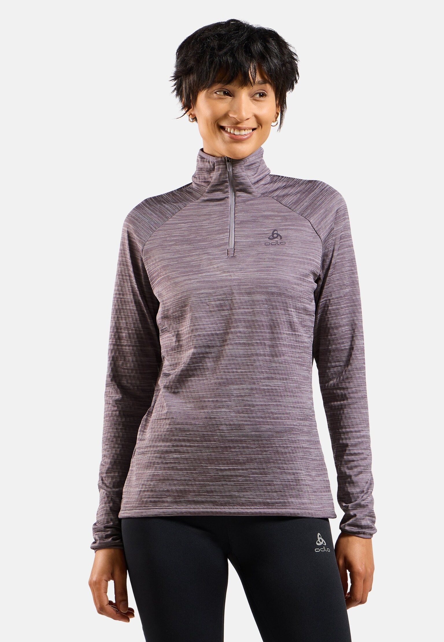 The women's Run Easy half-zip mid layer top