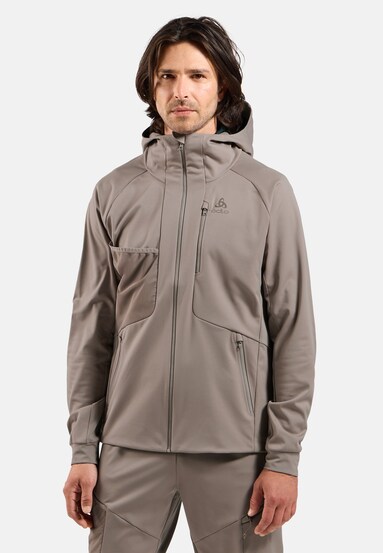 Winddichte Zeroweight X-Warm Langlaufjacke