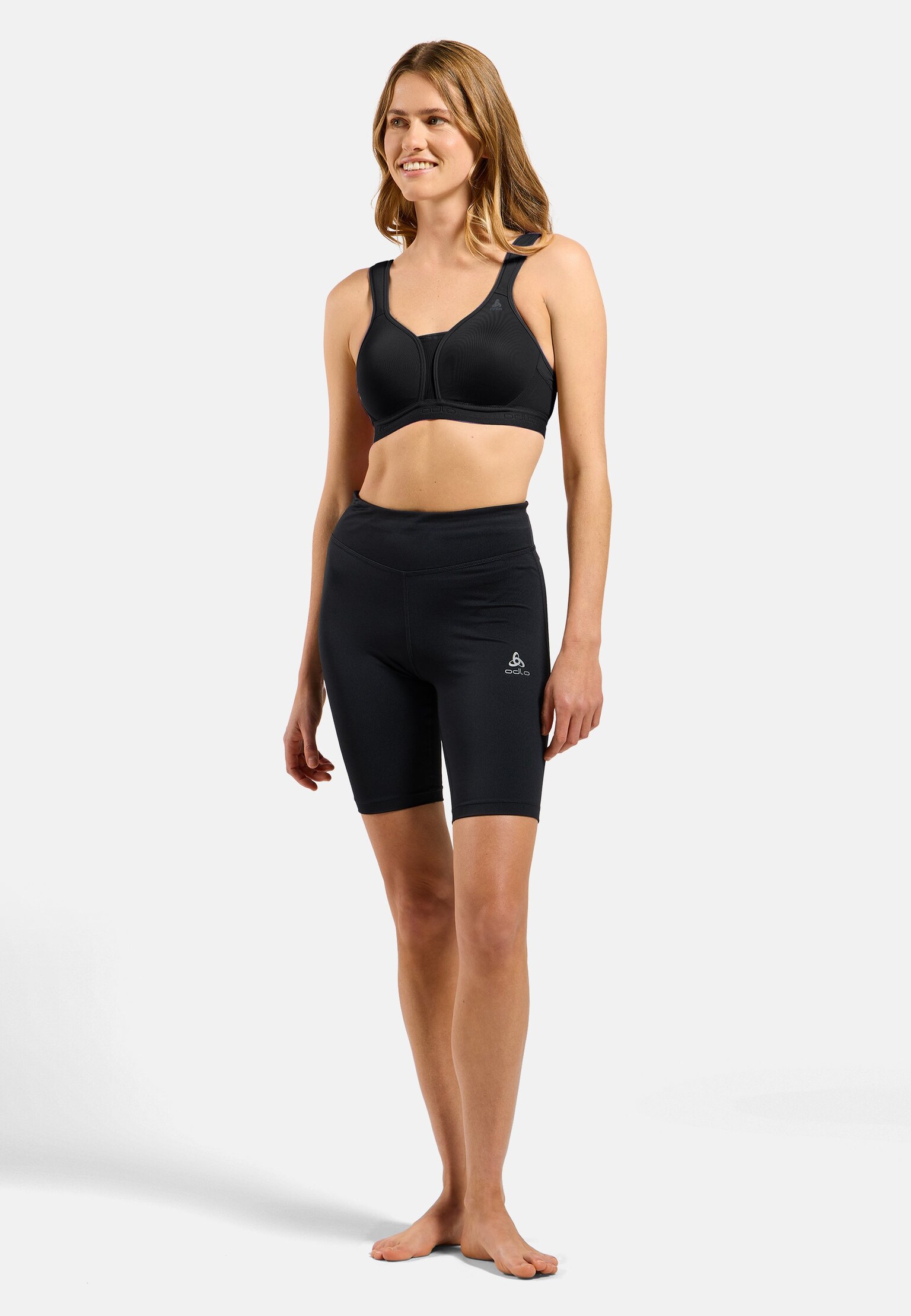 The women's padded high sports bra