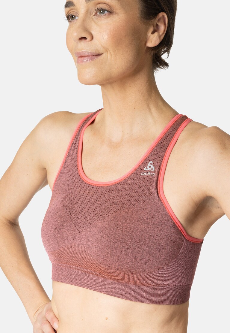 The Ceramicool Seamless Medium Sports Bra
