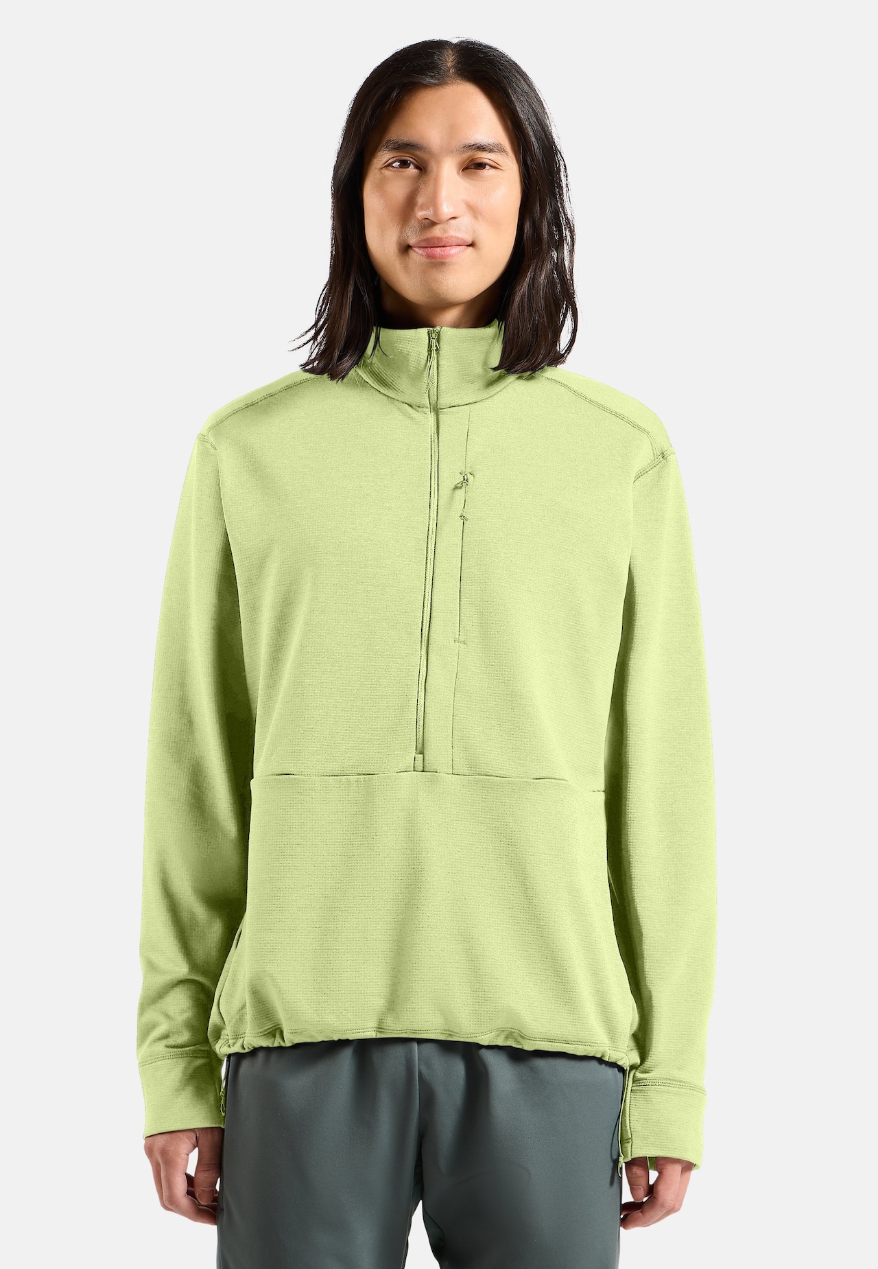 Grid Fleece Mid Layer Half-Zip