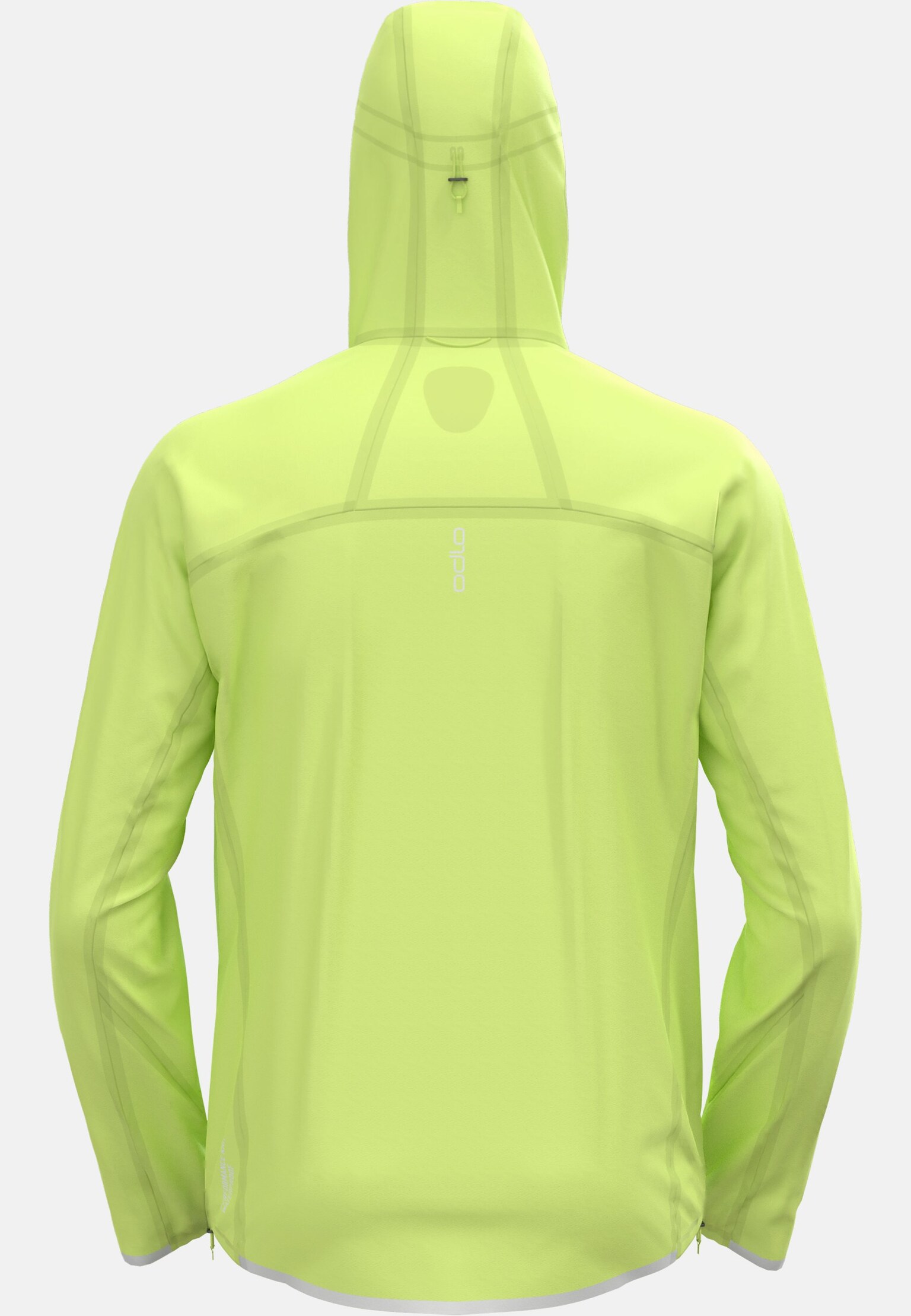 Wasserdichte Zeroweight Dual Dry Performance Knit Laufjacke
