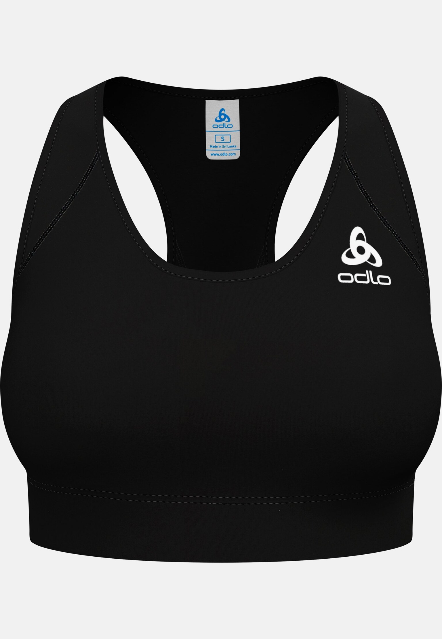 The Essentials mesh running bra