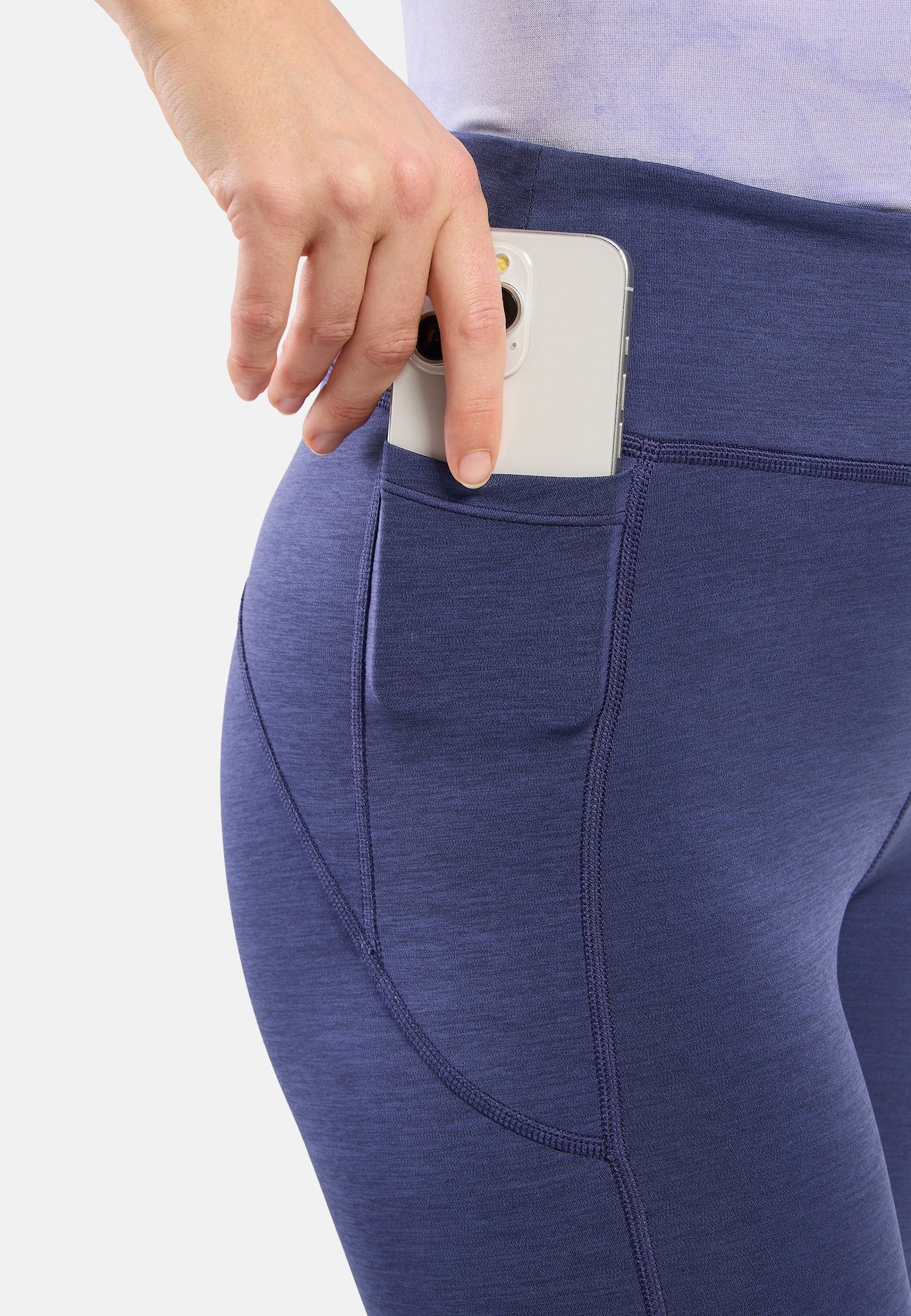 Melierte Active 365 Trainings-Tights