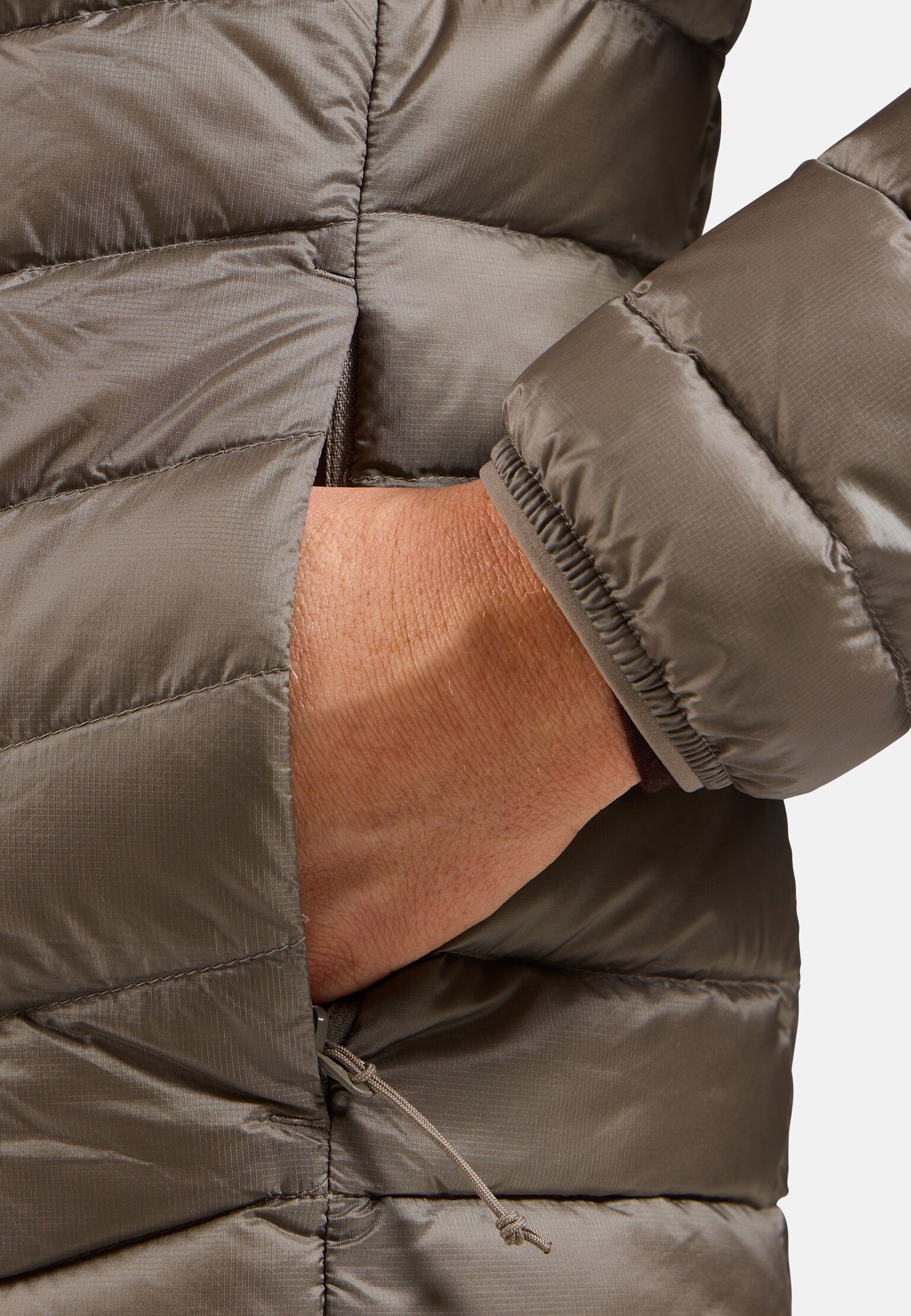 The X-Alp packable hooded down jacket