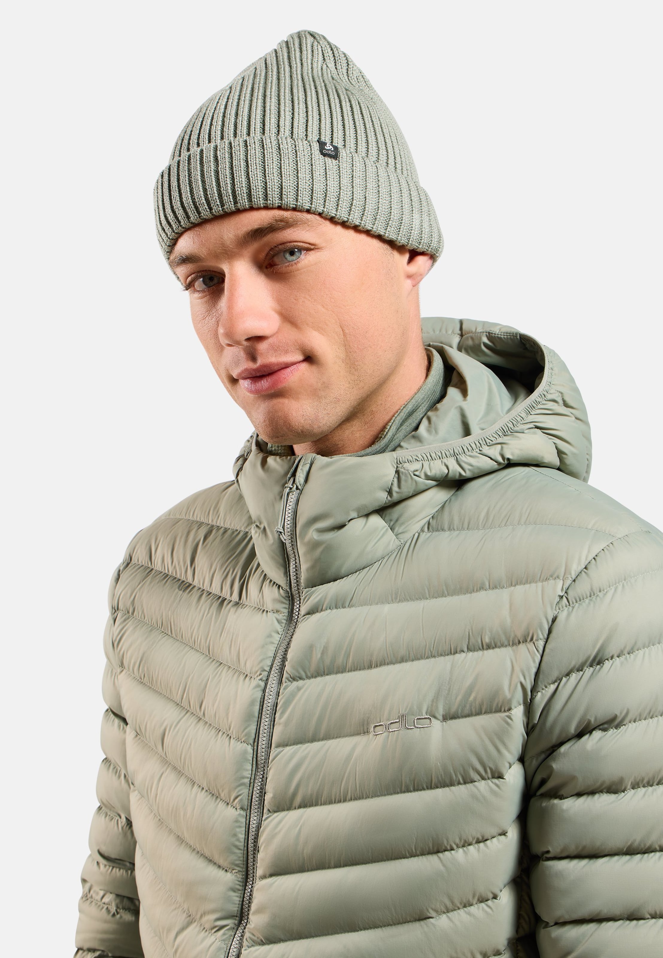 Odlo Merino Warm Heavy Knit Mütze - Wandern, Ski & Snow - grün, OneSize