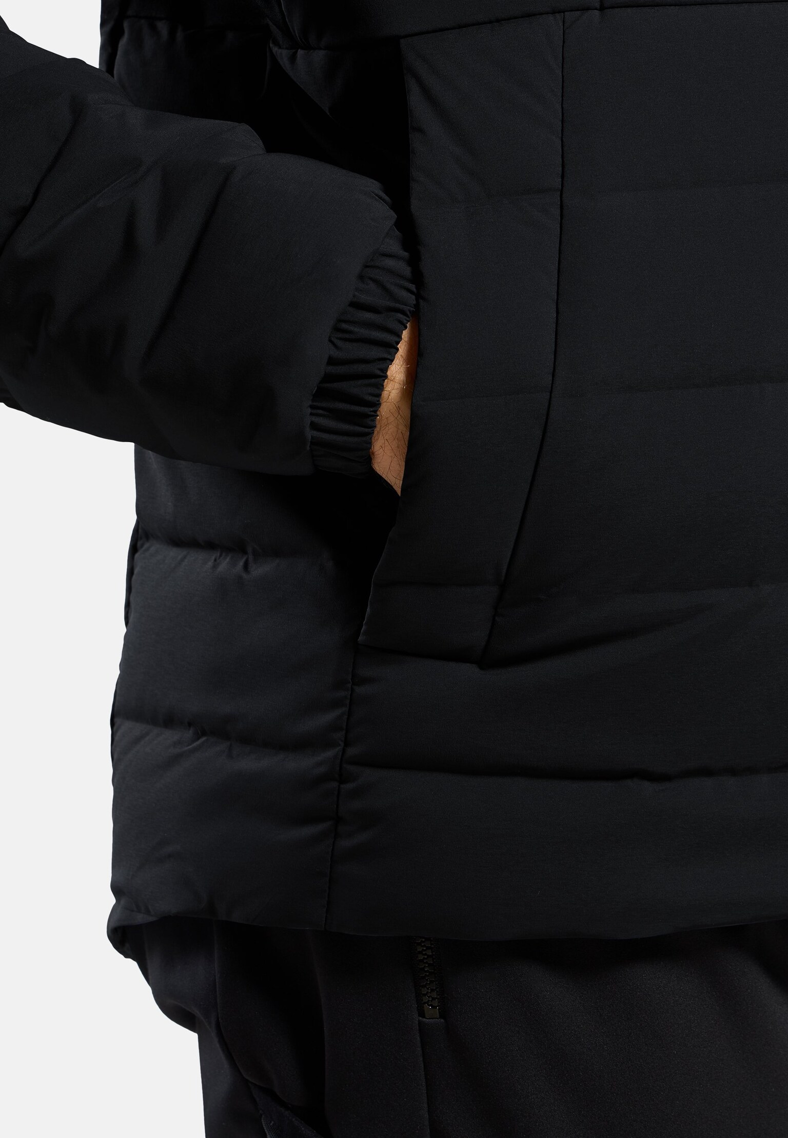 The Ascent N-Thermic recycled down hybrid jacket