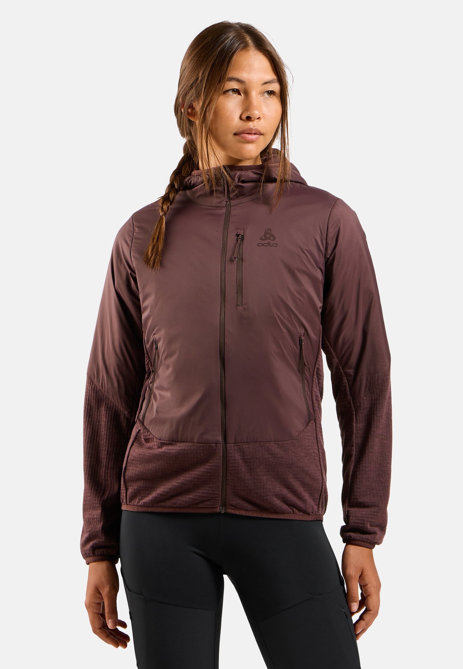 Veste hybride isolante en laine Ascent